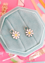 Silver Daisy Charms