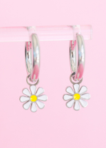 Silver Daisy Charms