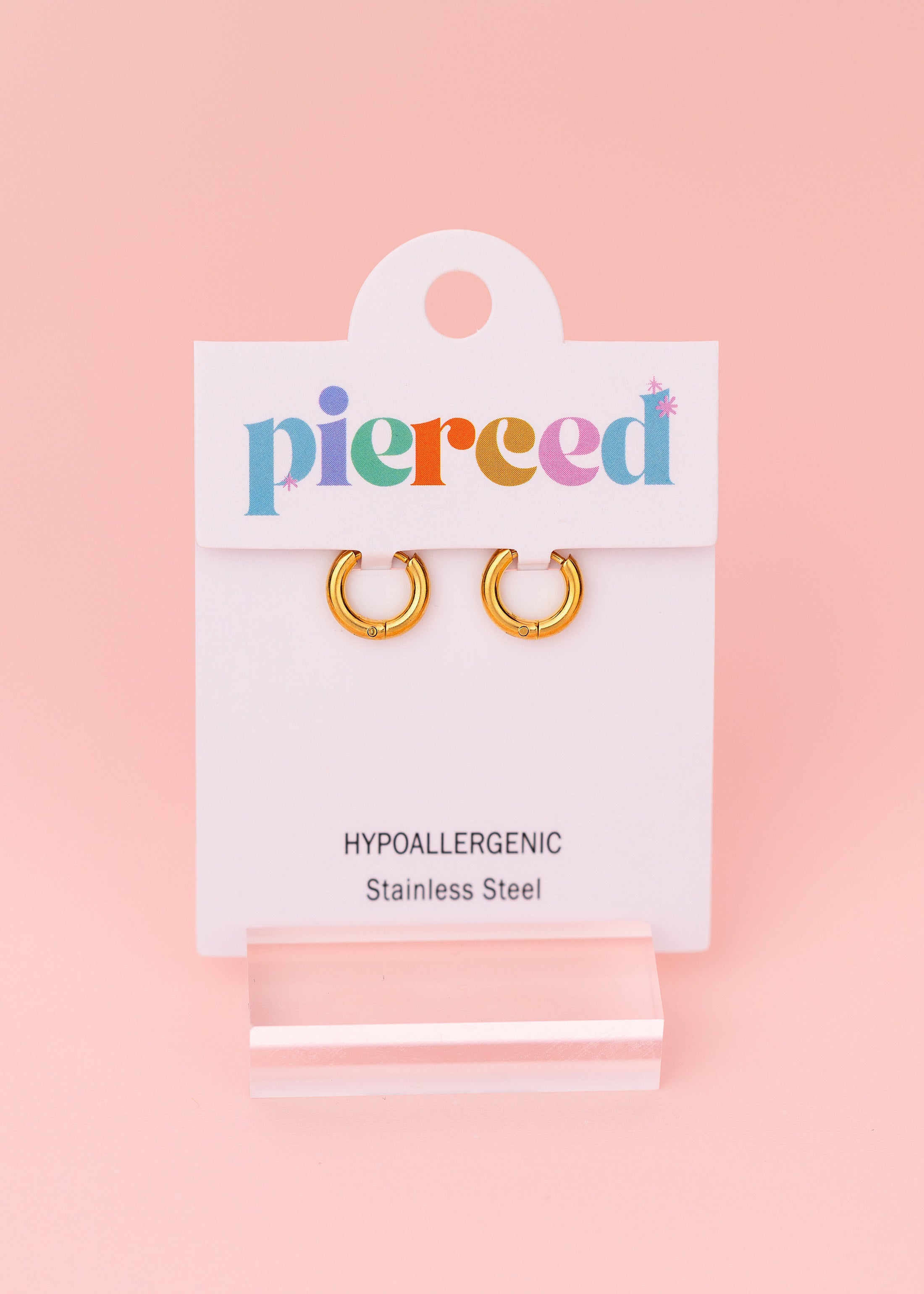 6mm Gold Huggies