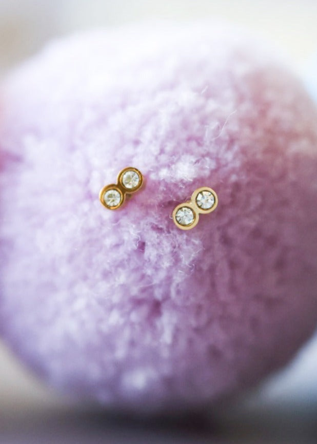 Double Diamonds Earrings

