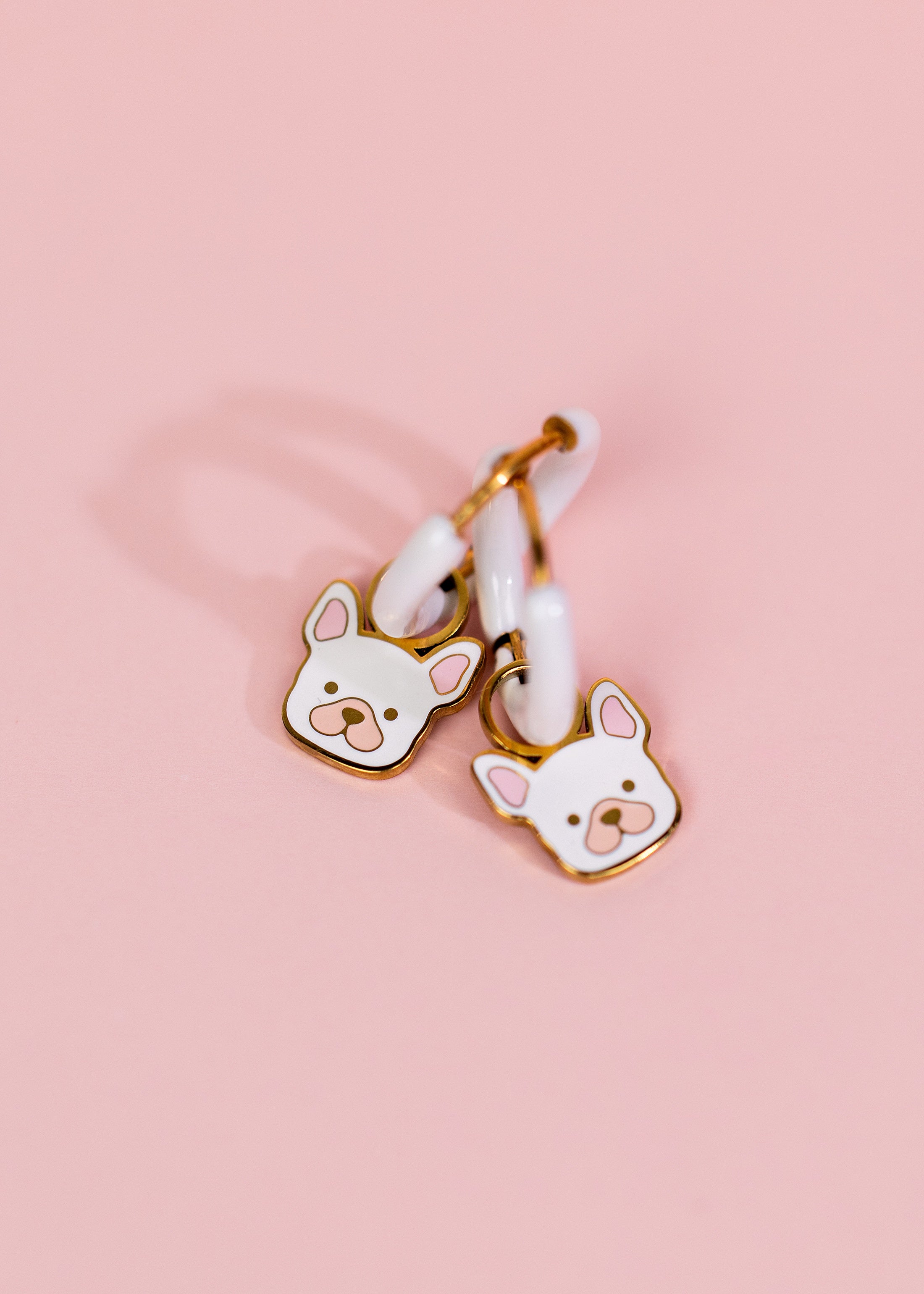 White Dog Charms
