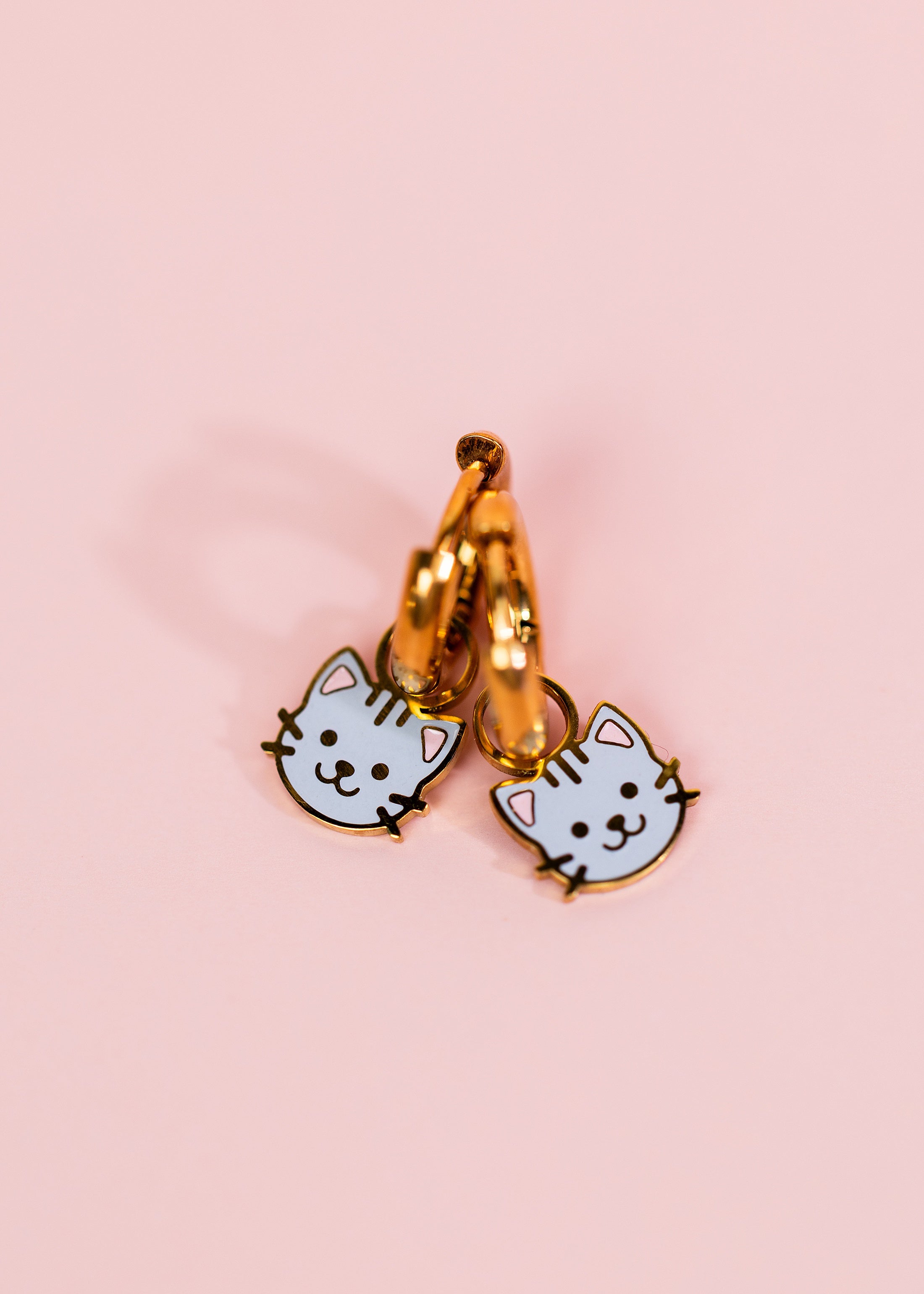 Gray Cat Charms