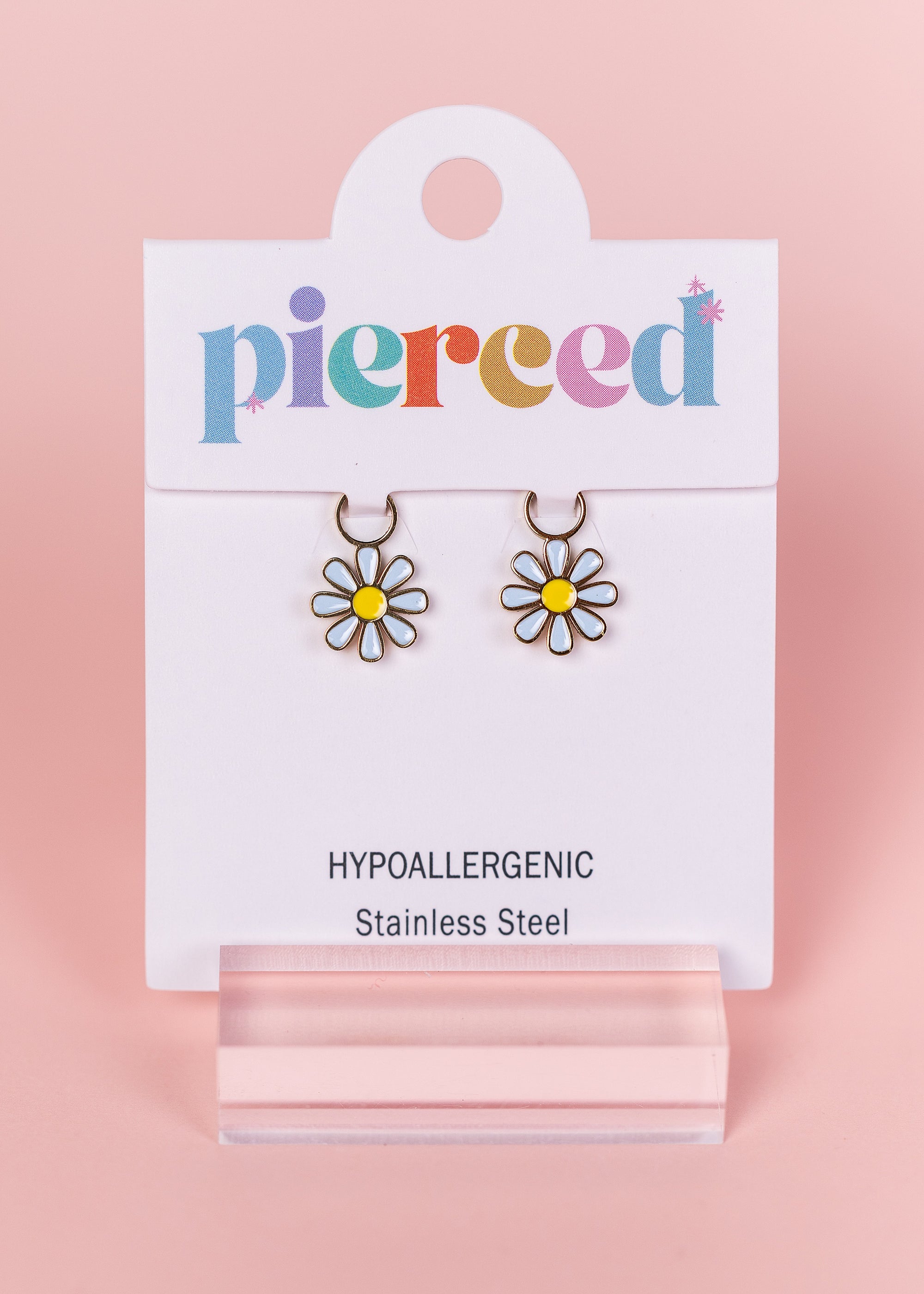Baby Blue Daisy Charms