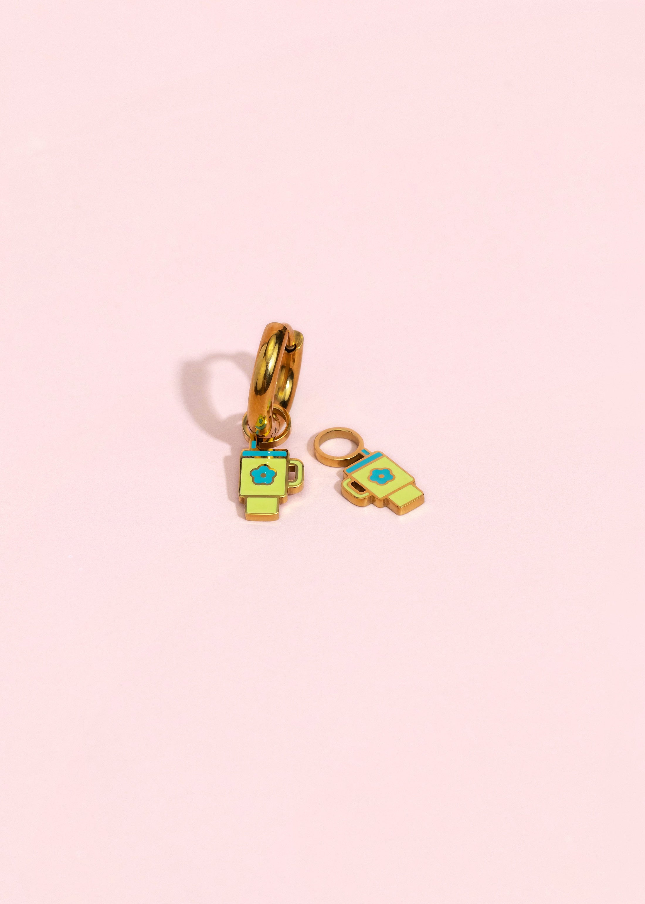 Green Tumbler Charm