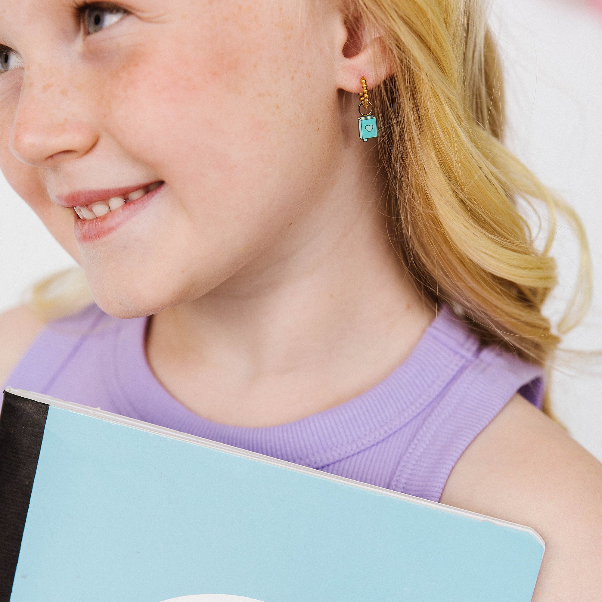 Book Worm Charm