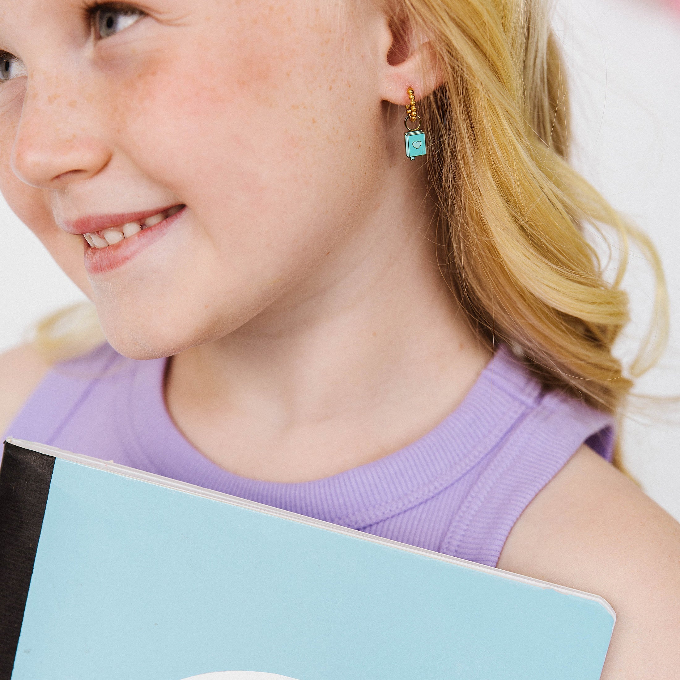 Book Worm Charm