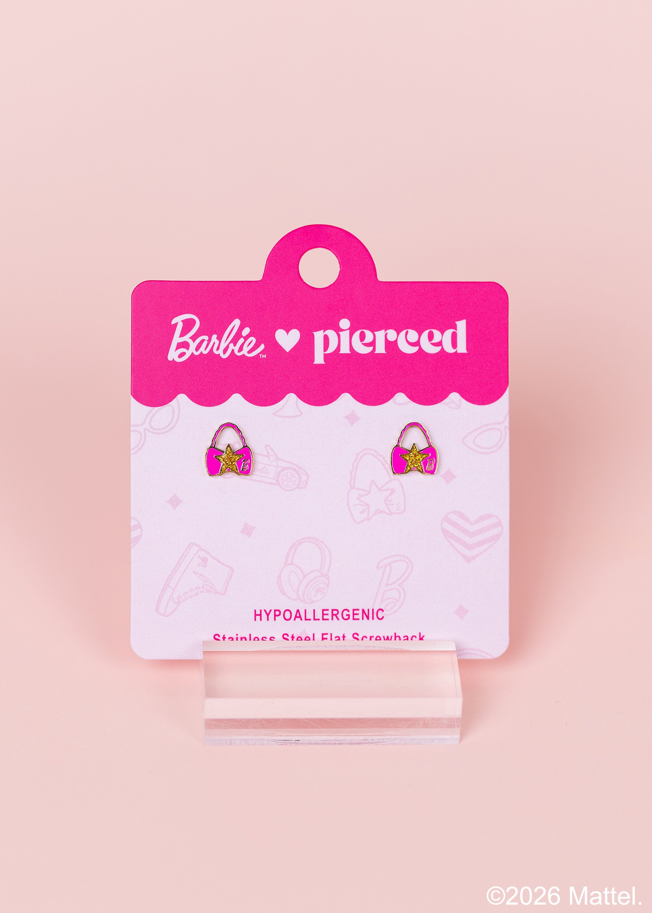 Barbie™ Purse Screwbacks
