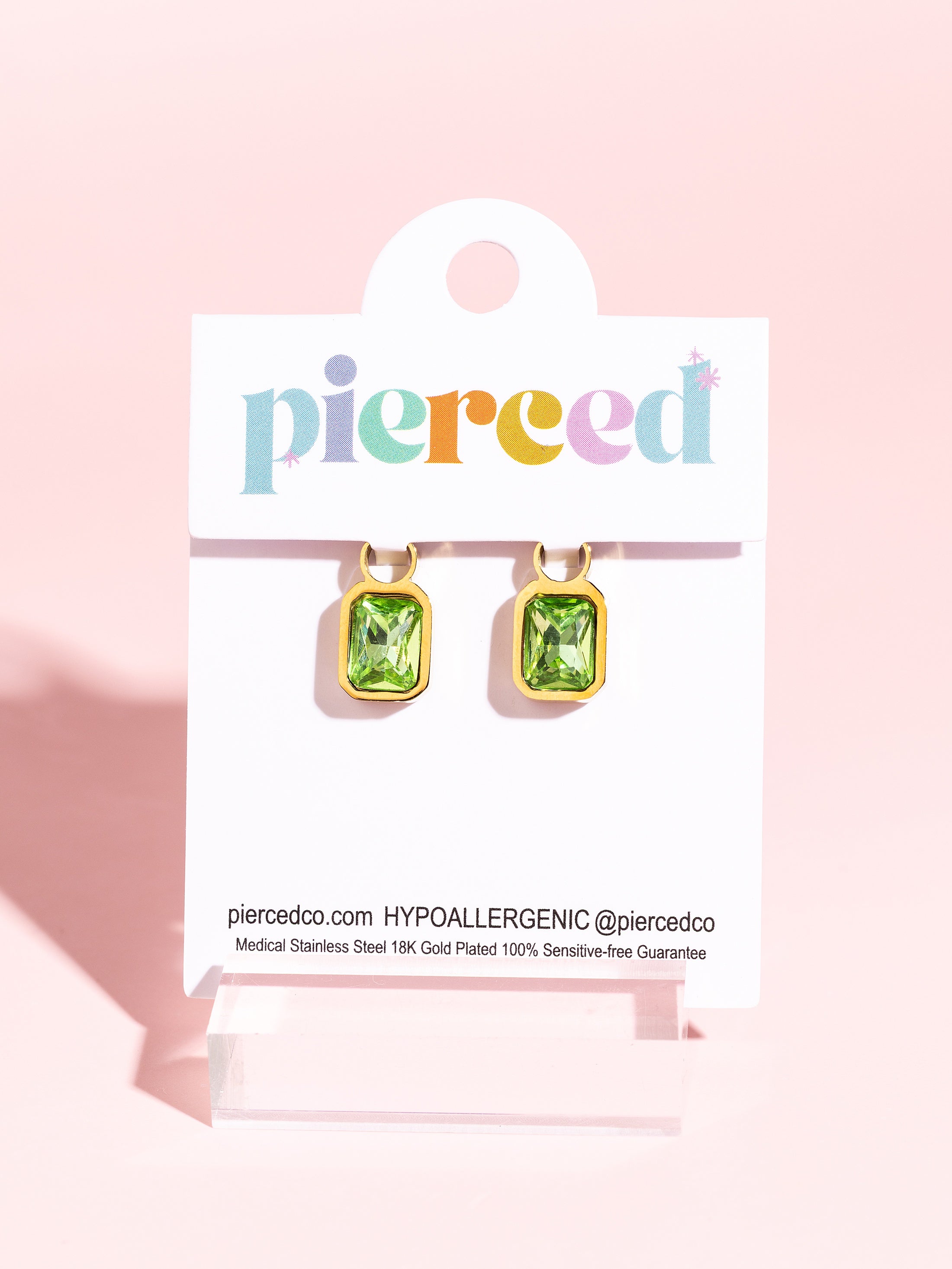 Emerald Gem Charms