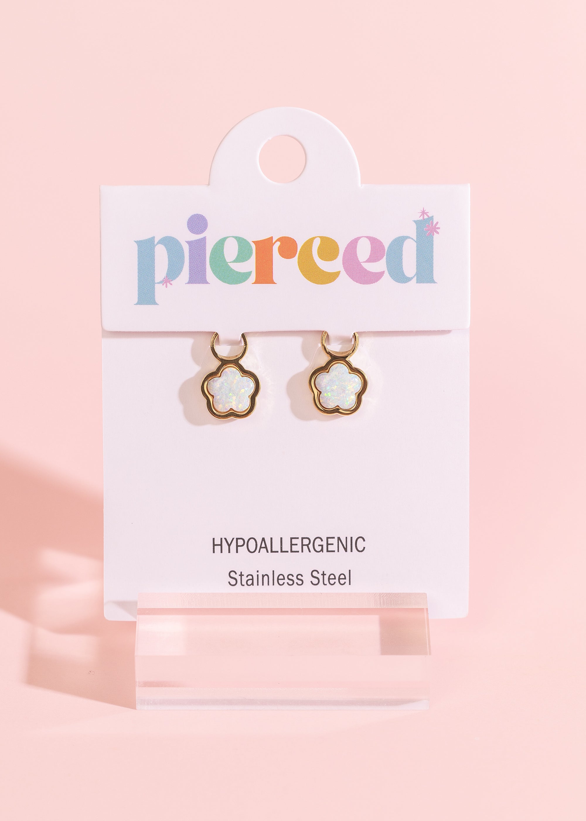 Flower Opals Charm