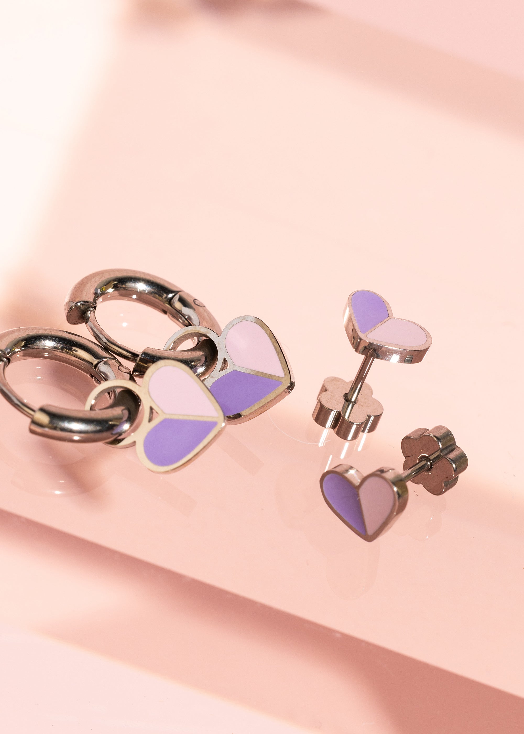 Heart Duo Charms