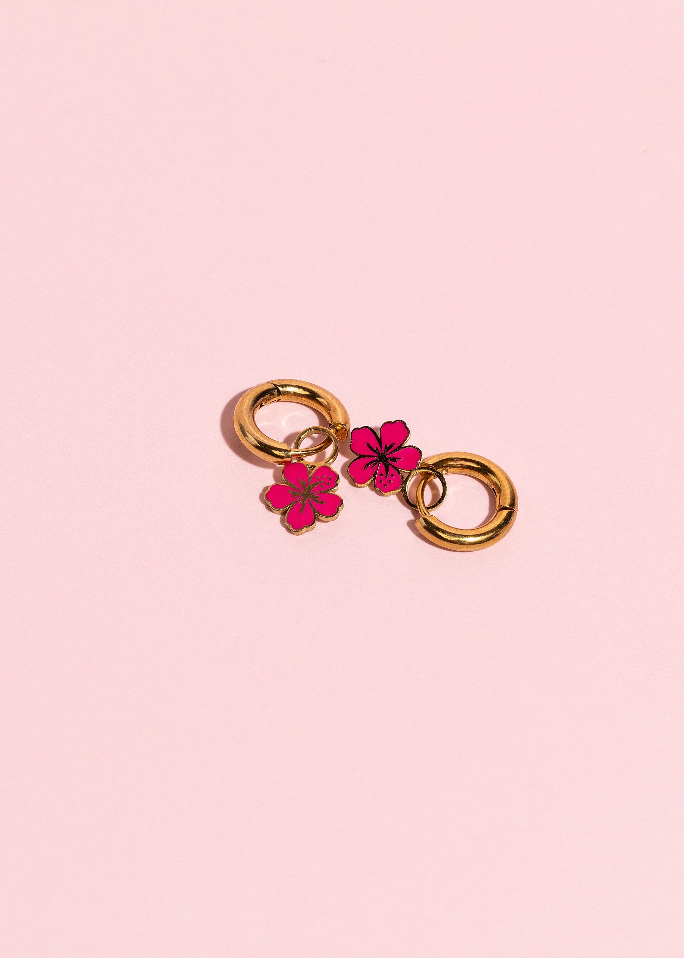 Hibiscus Flower Charm