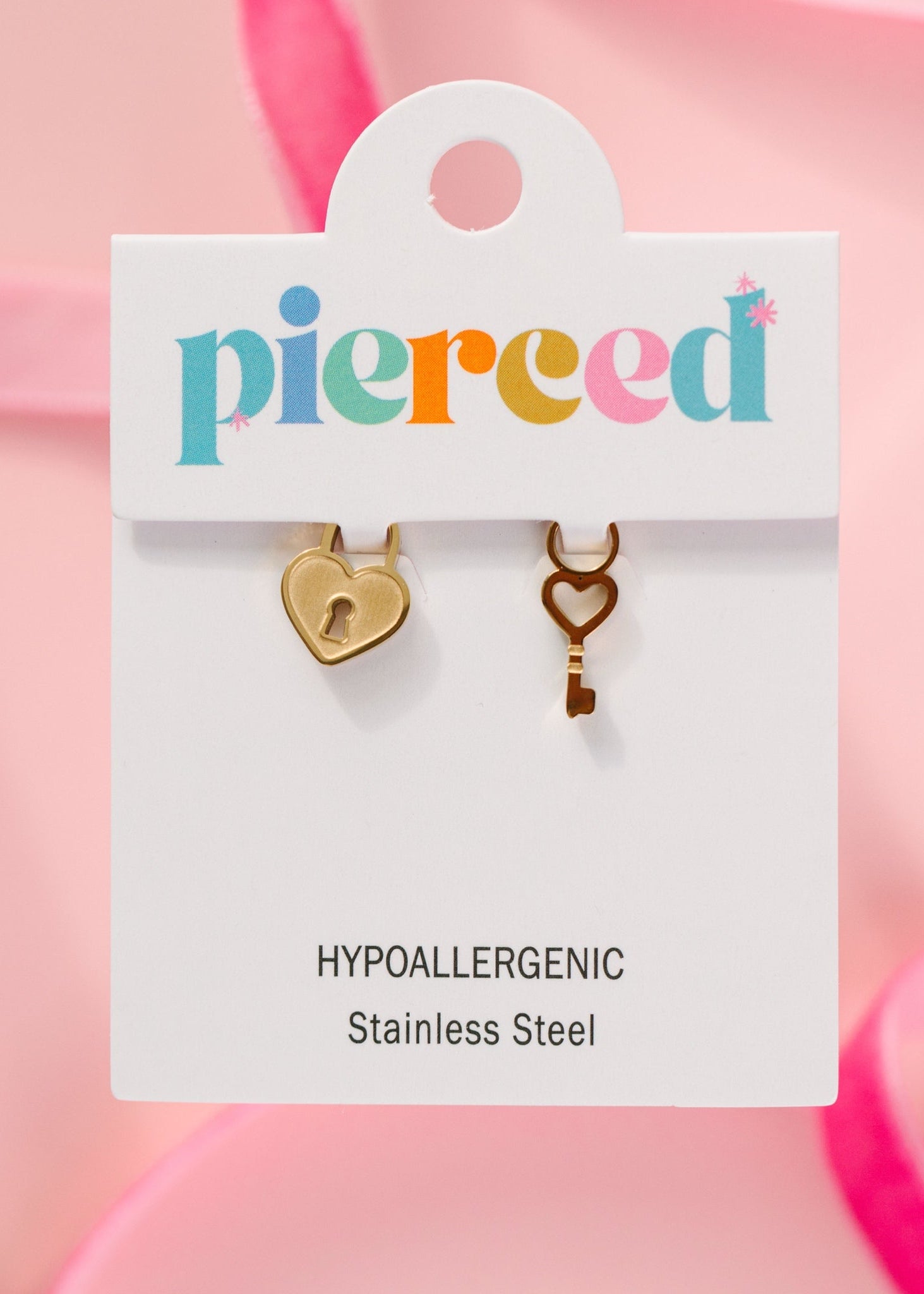 Heart Locket & Key Charms