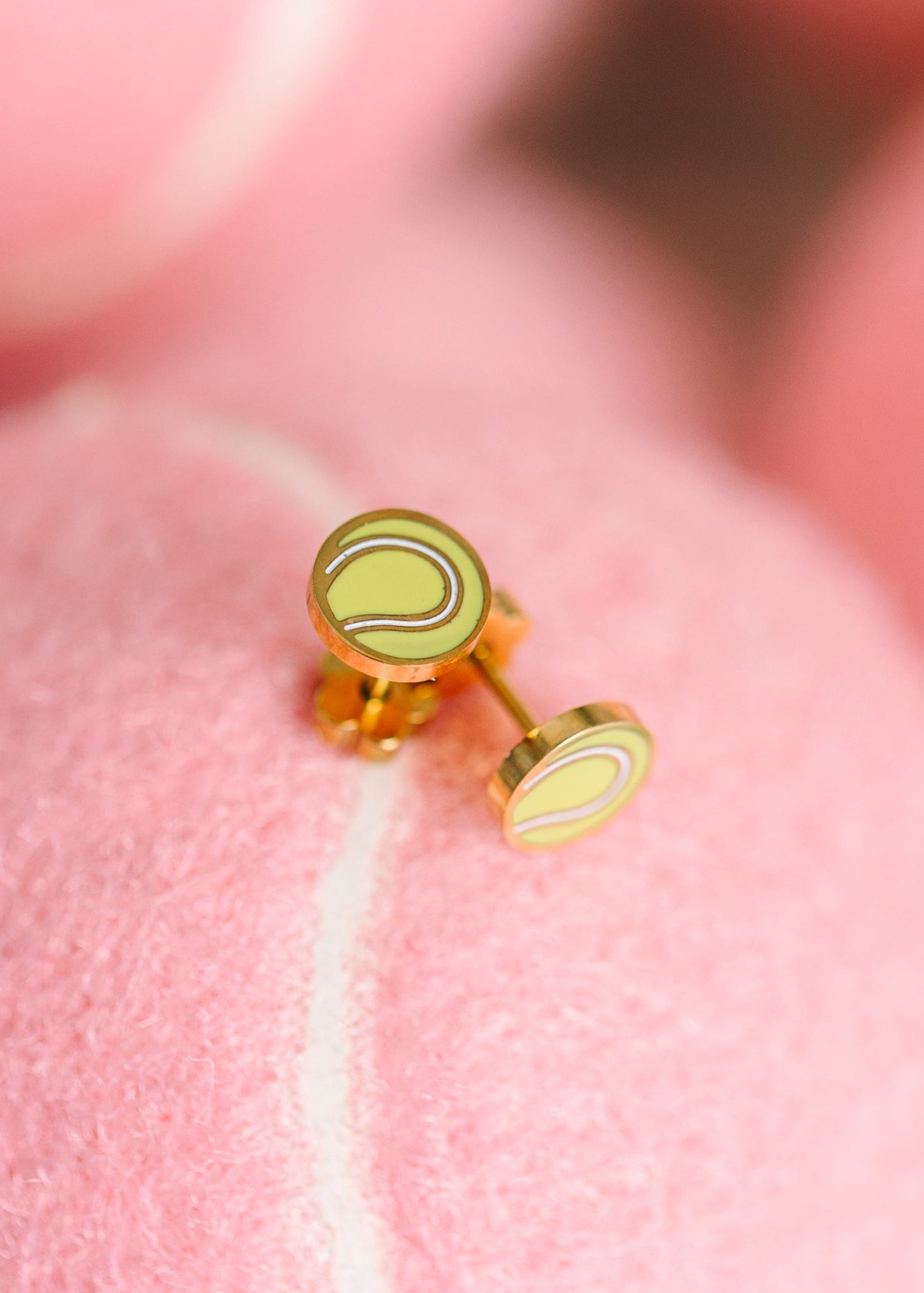 Tennis Earrings close up