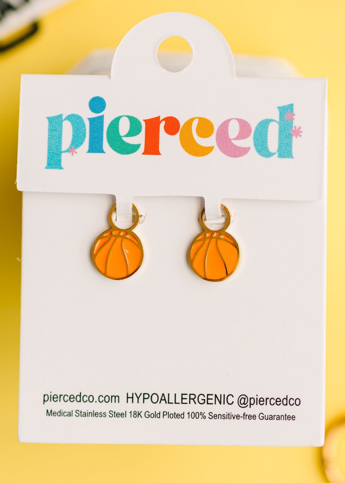 Basketball Charms Hypoallergenic