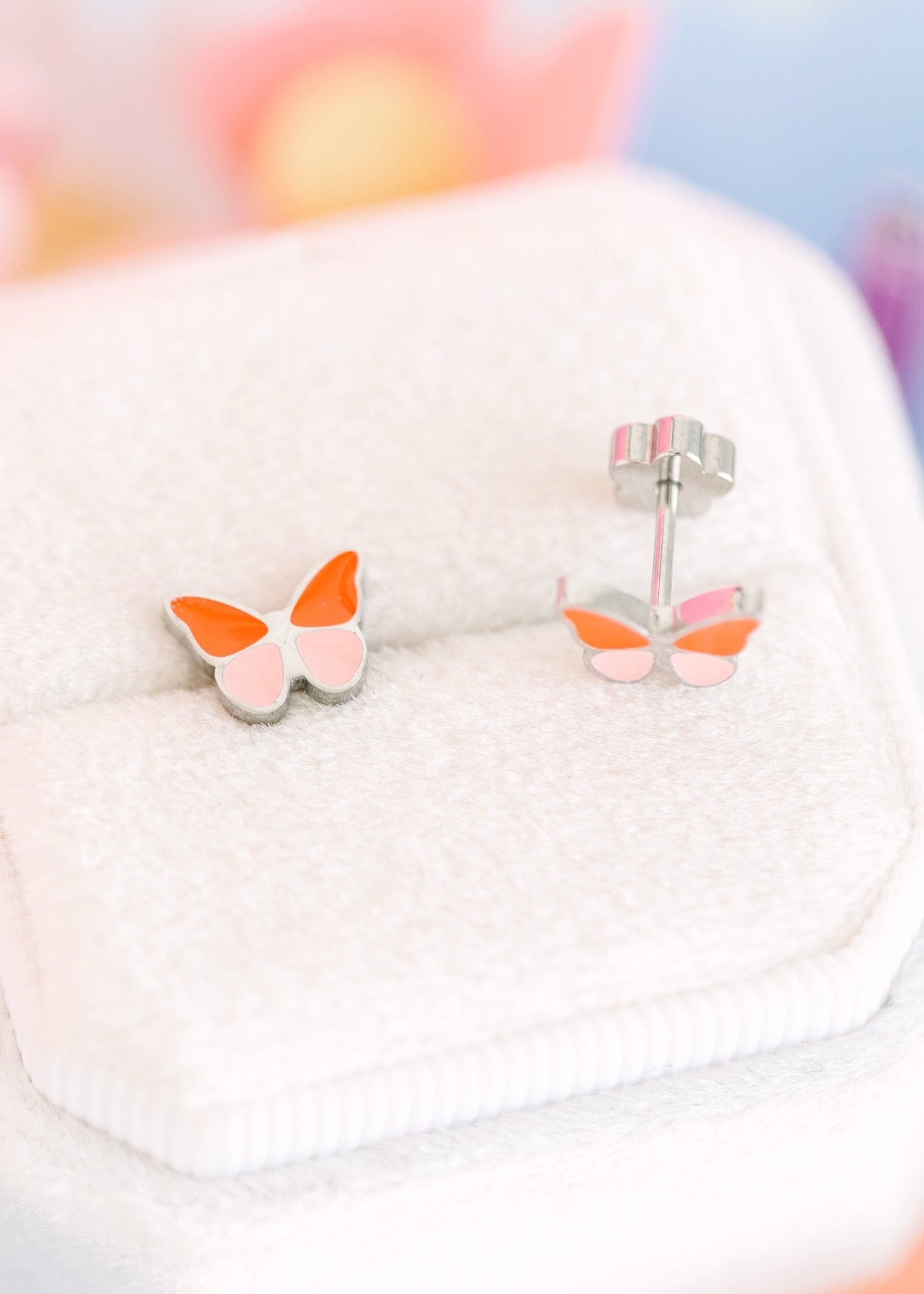Silver Butterfly Colorblock