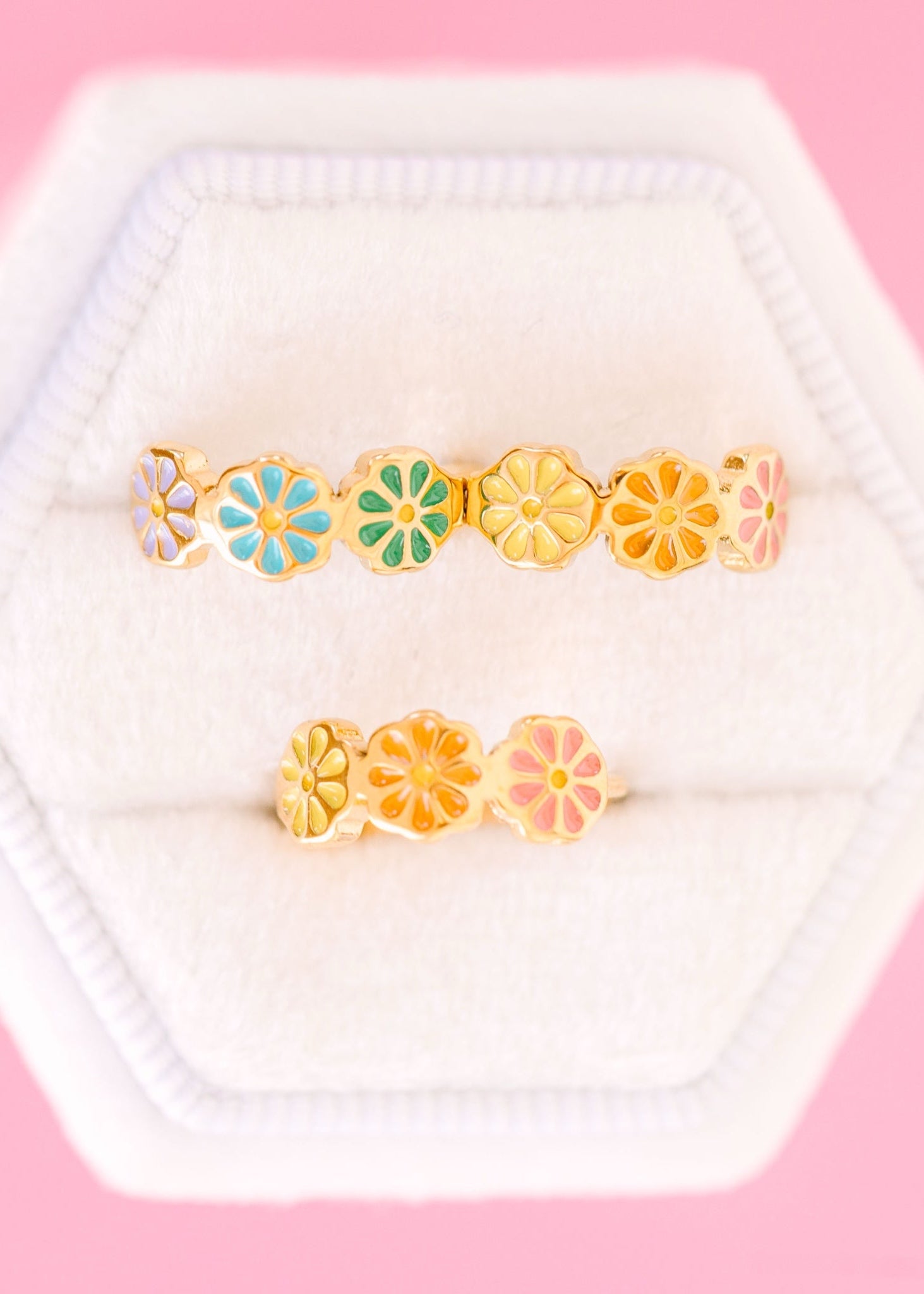 Rainbow Daisy Huggies