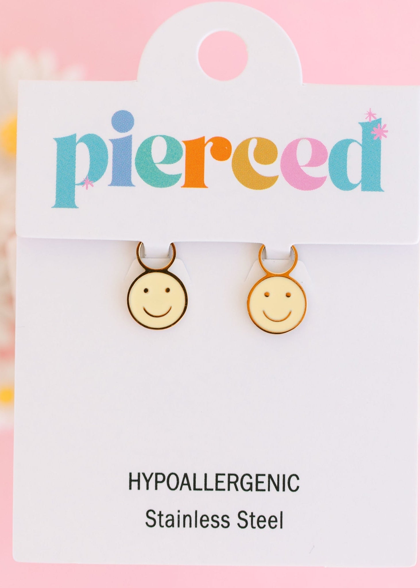 Yellow Smiley Charms