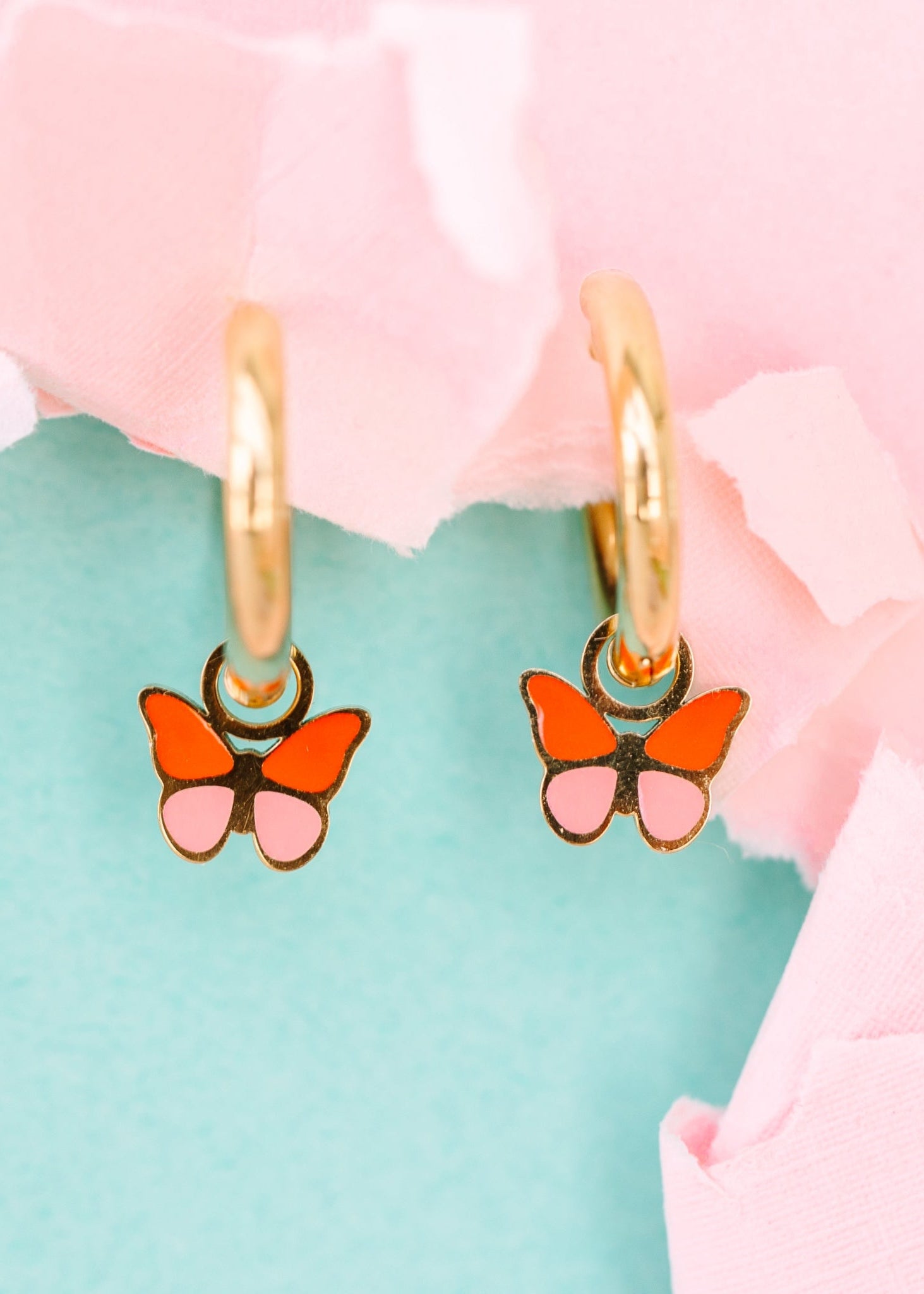 Butterfly Colorblock Charms