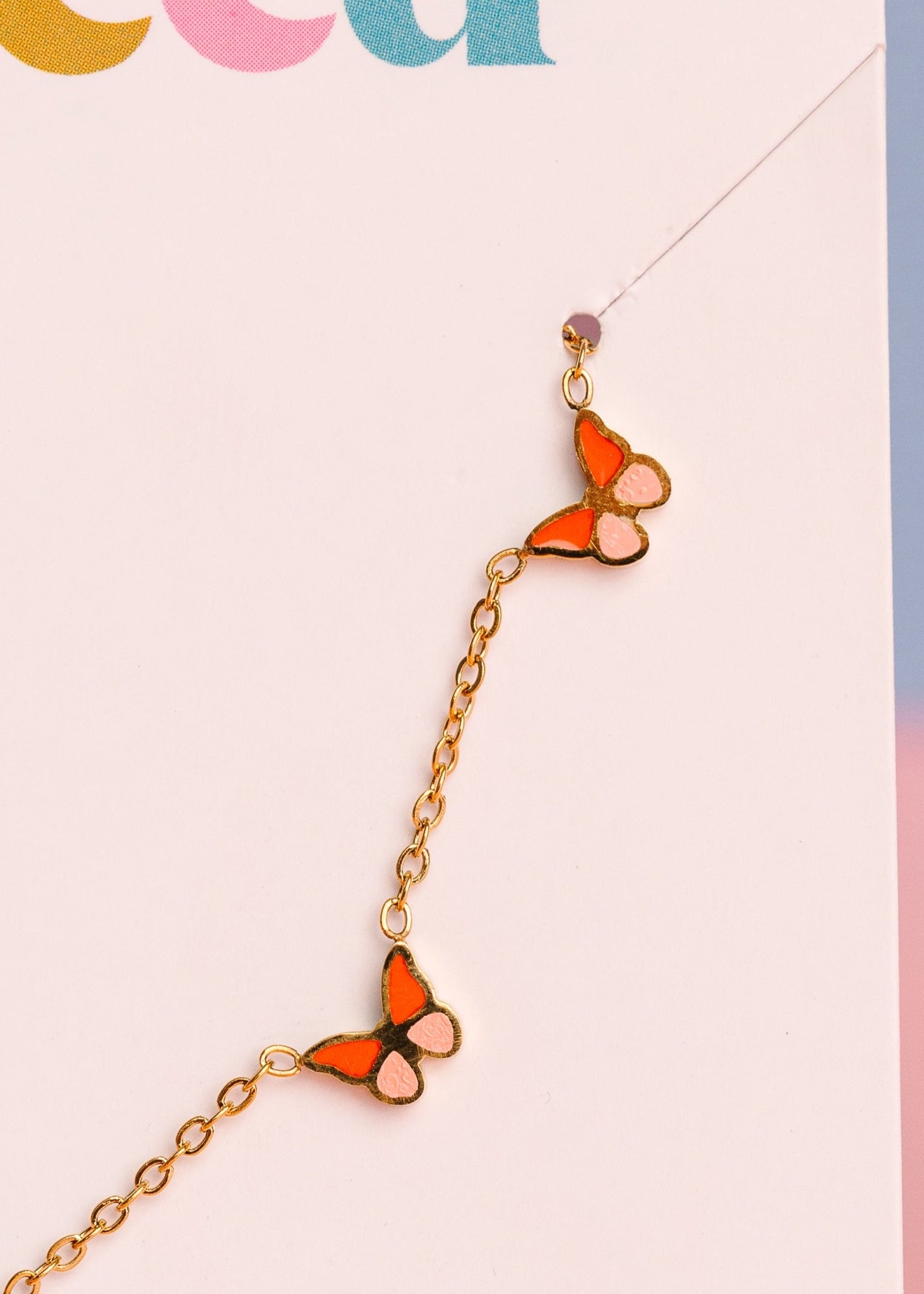 Butterfly Colorblock Bracelet
