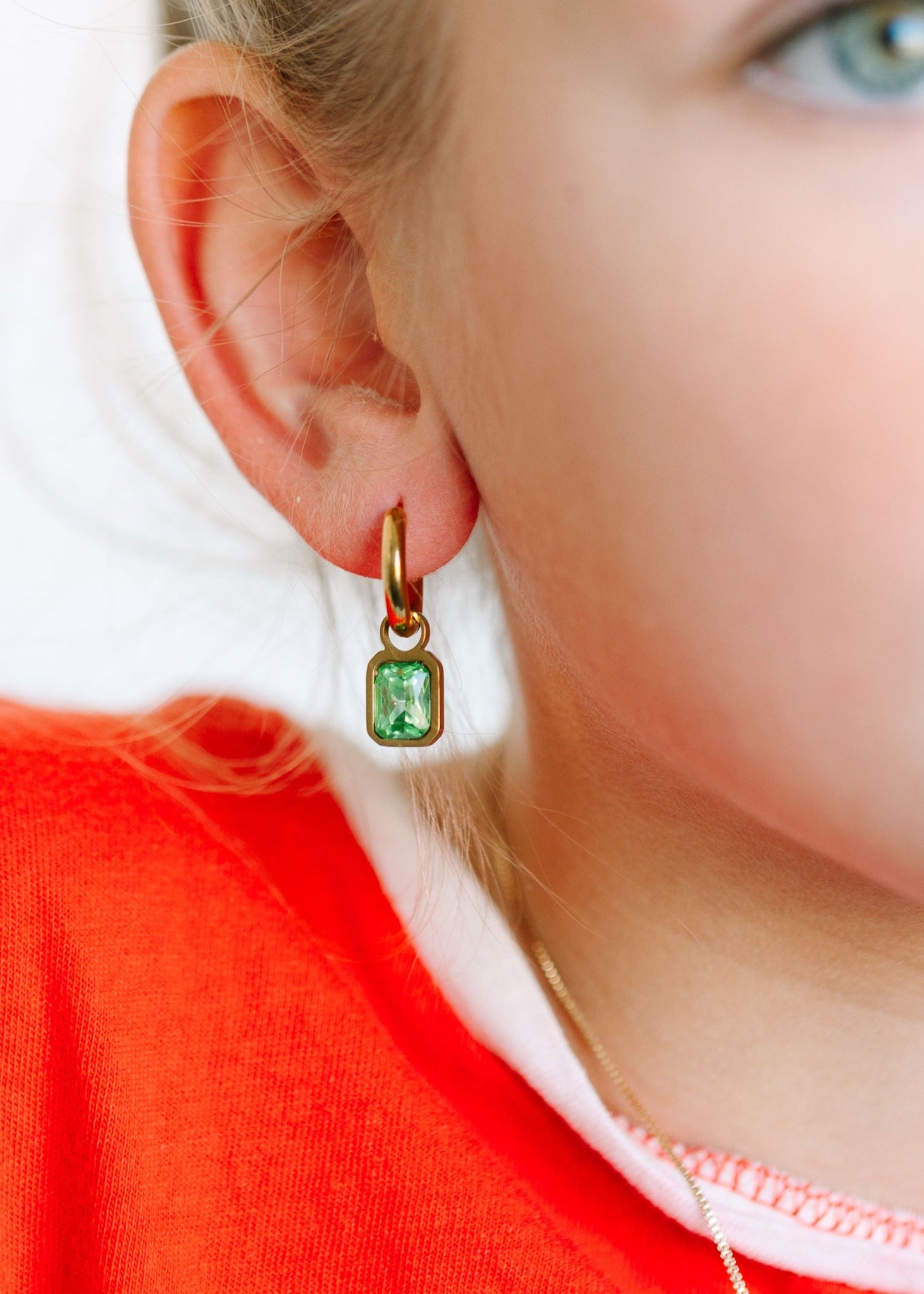 Emerald Gem Charms