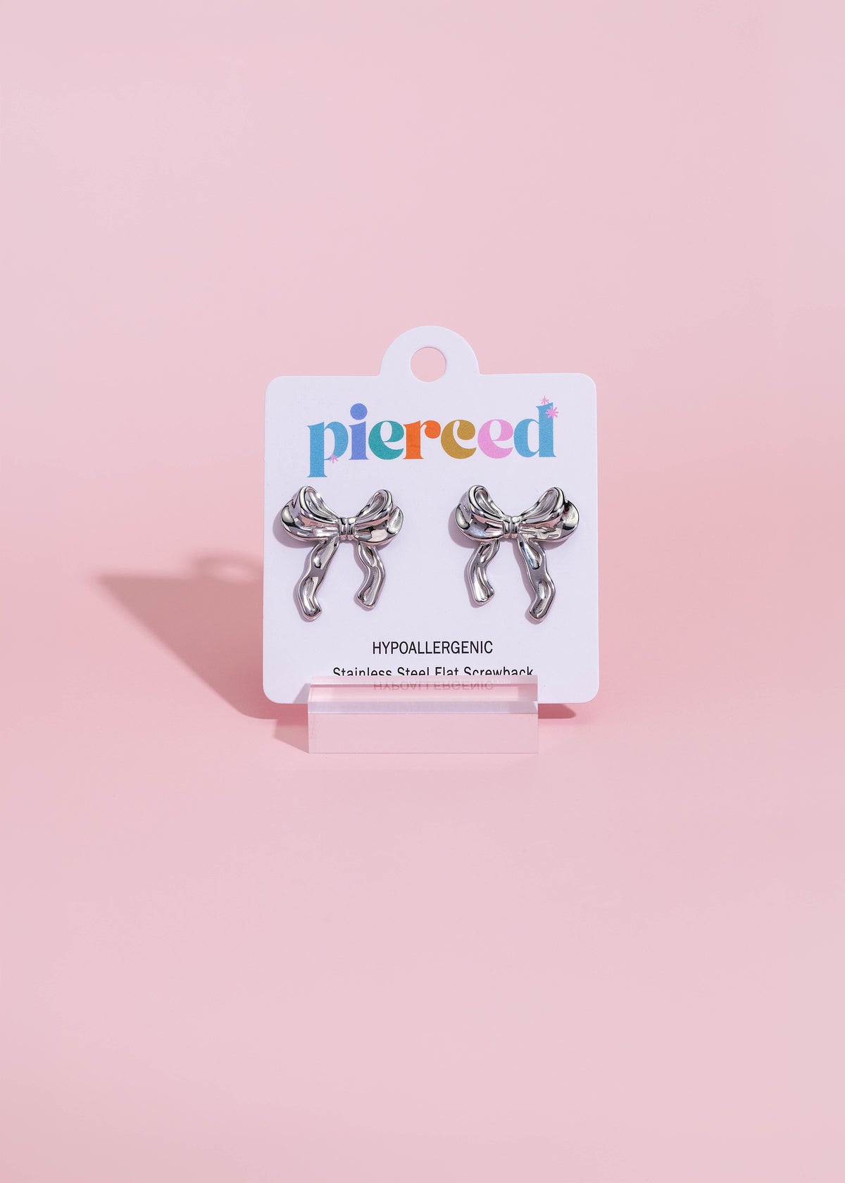 Jumbo Silver Bows
