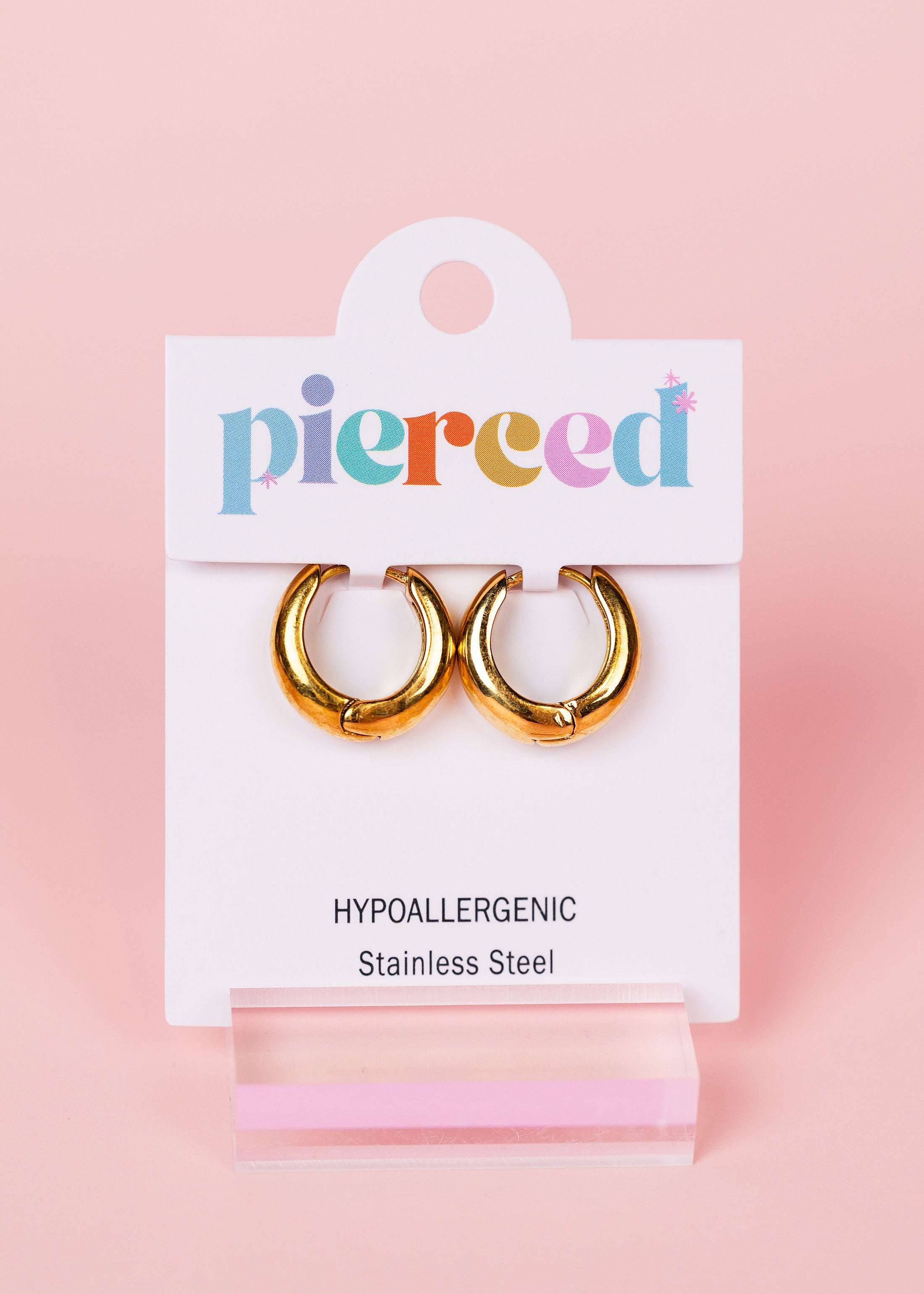 Large Teardrop Huggies