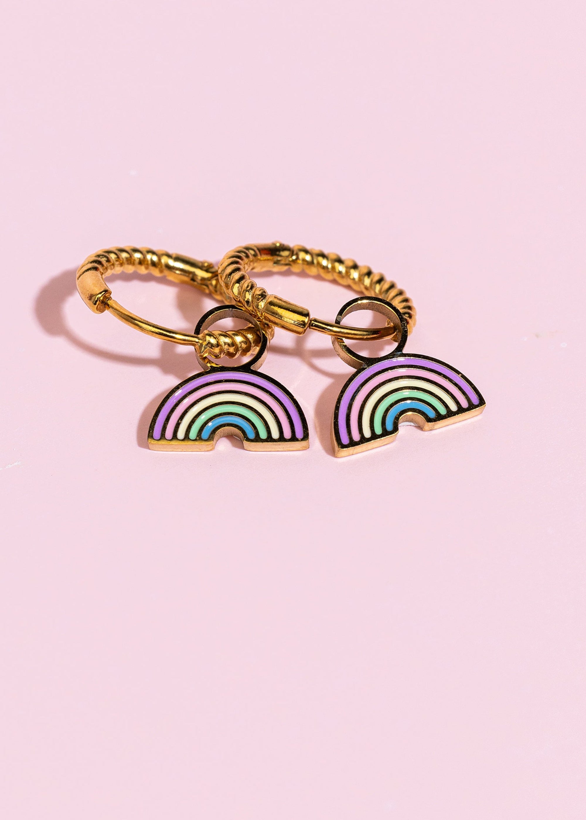 Pastel Rainbow Charms