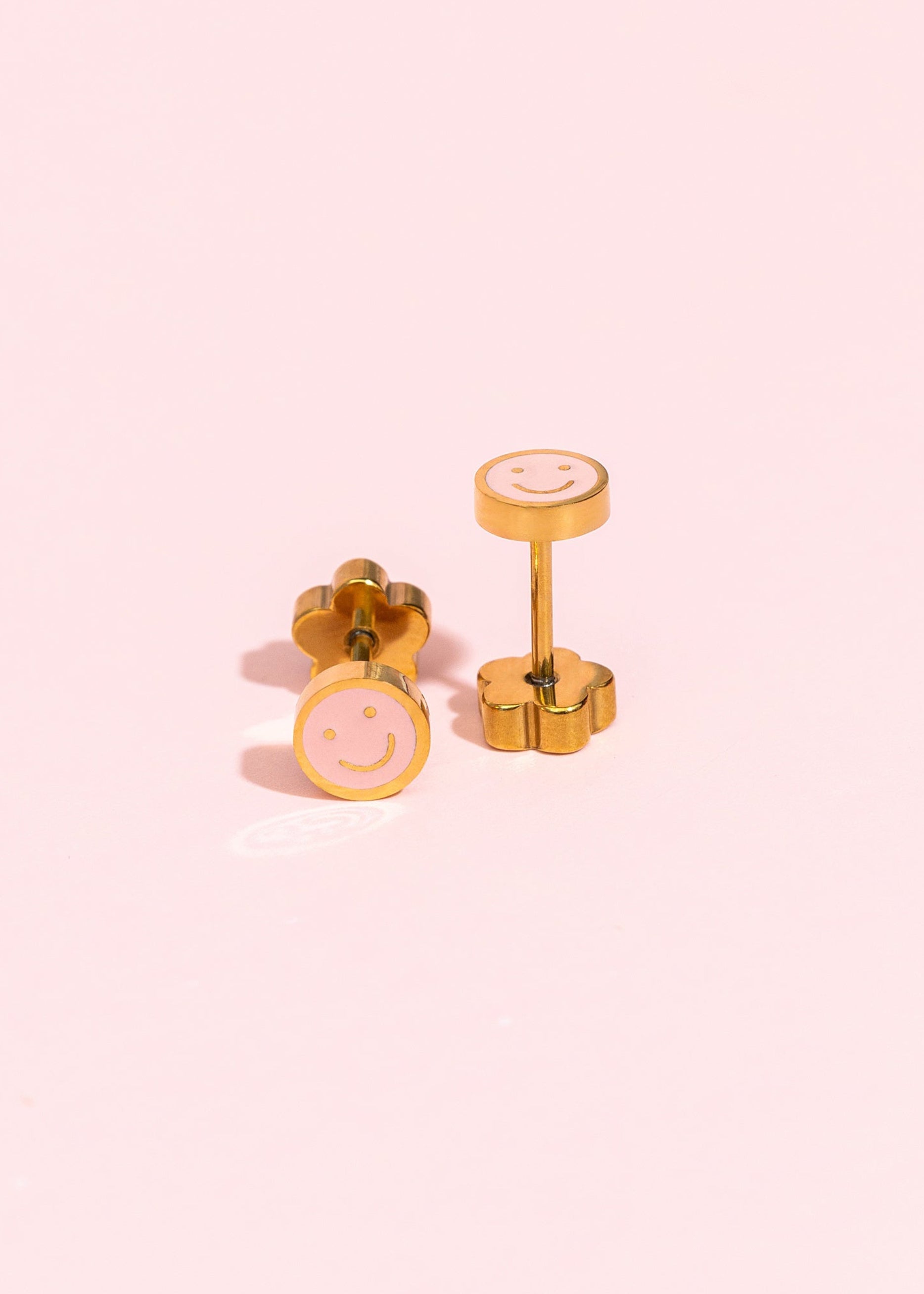 Tiny Pink Smiley