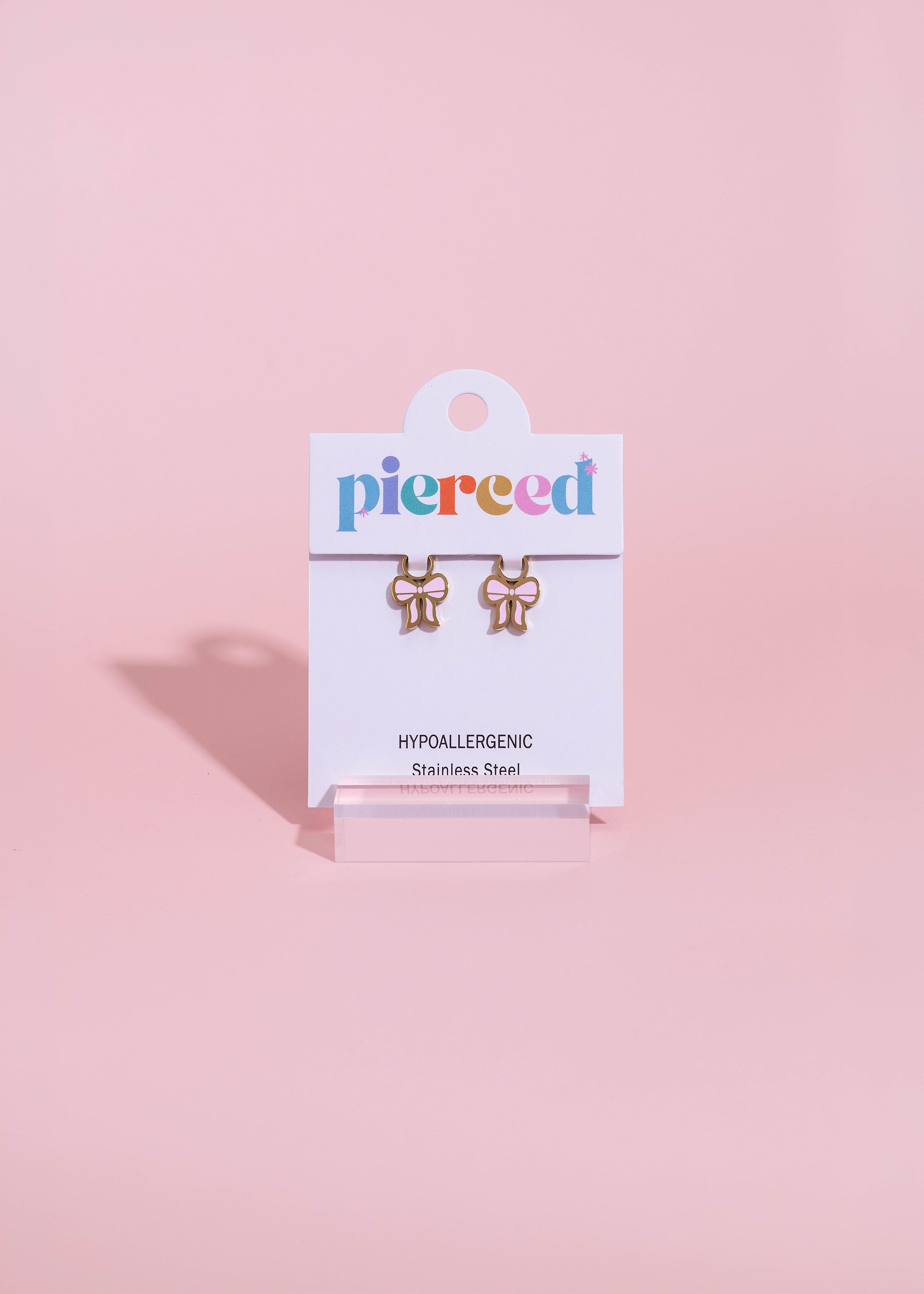 Pink Bow Charms
