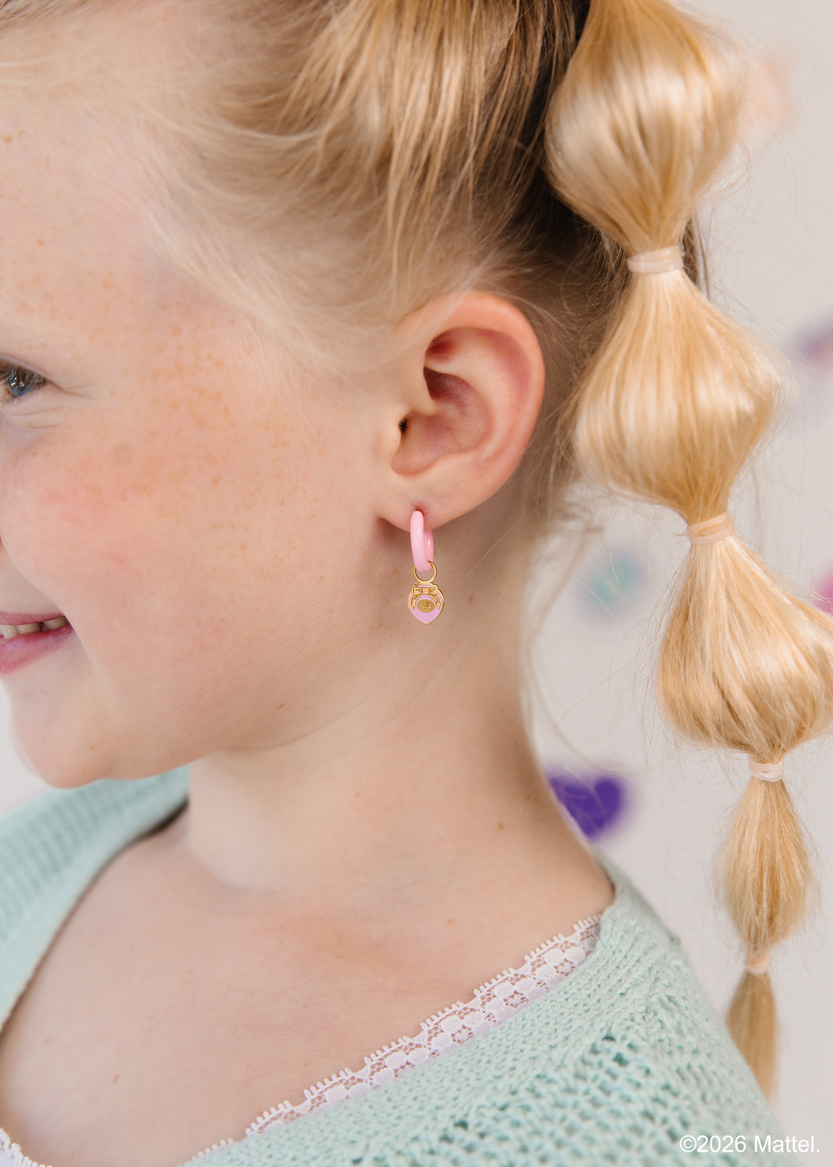 Pink Polly Pocket™ Case Charms