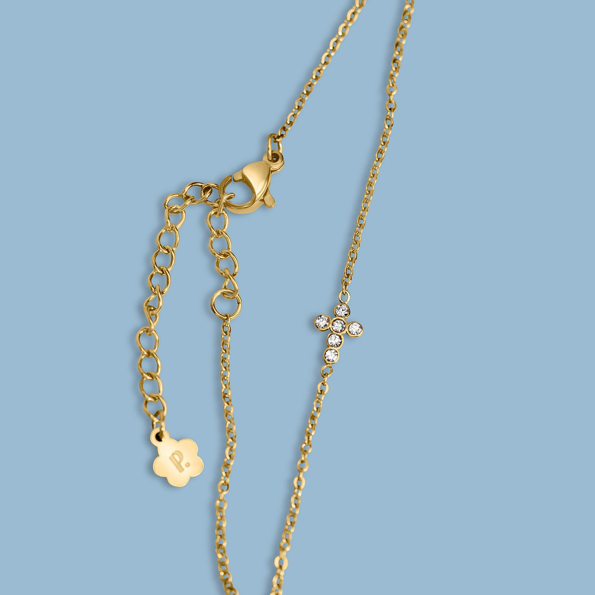 CZ Cross Bracelet