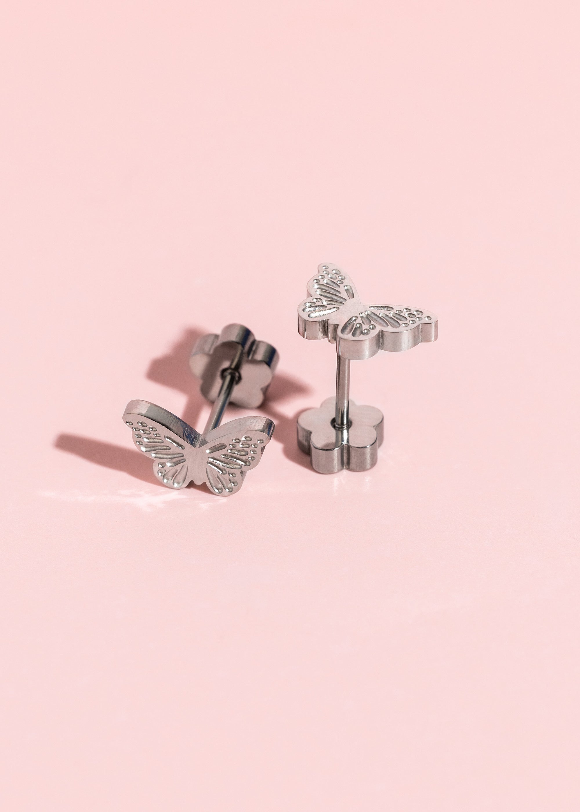 Silver Classic Butterflies