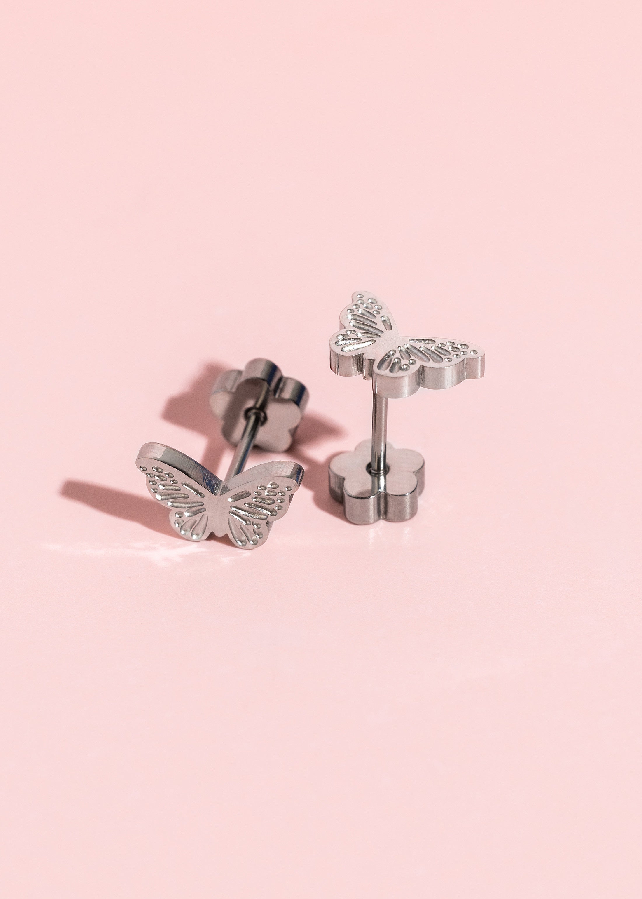Silver Classic Butterflies