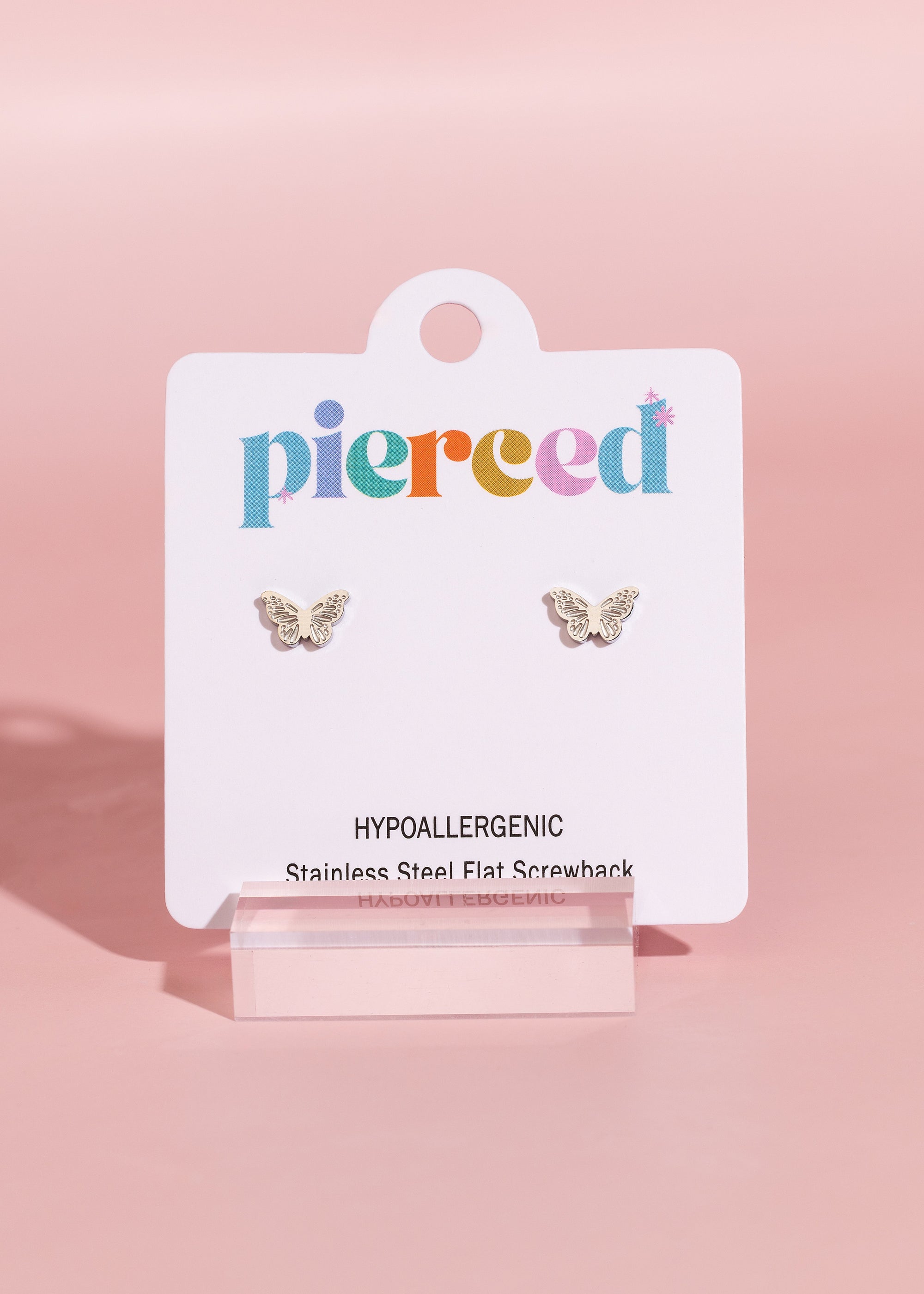 Silver Classic Butterflies