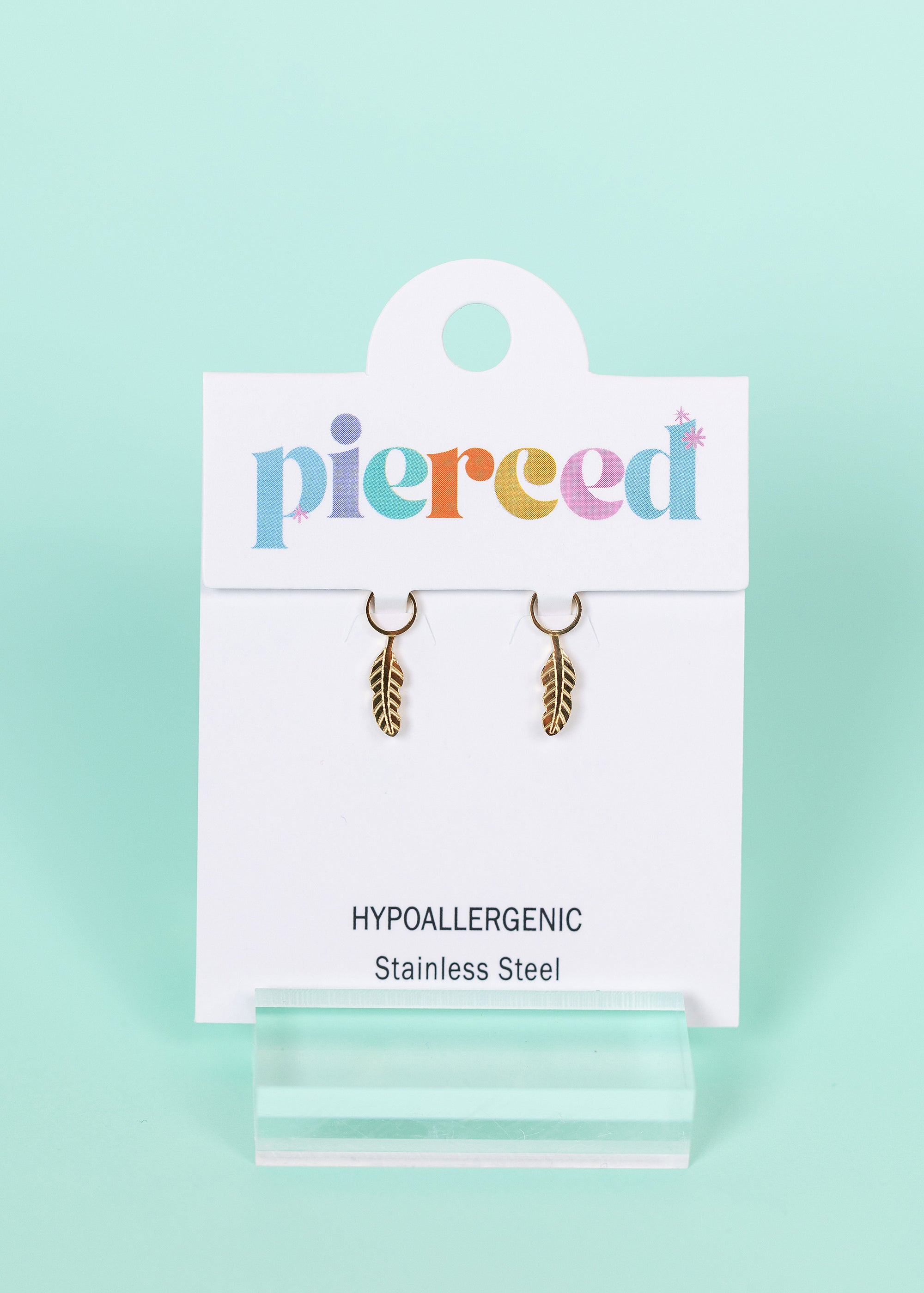 Tiny Feather Charms