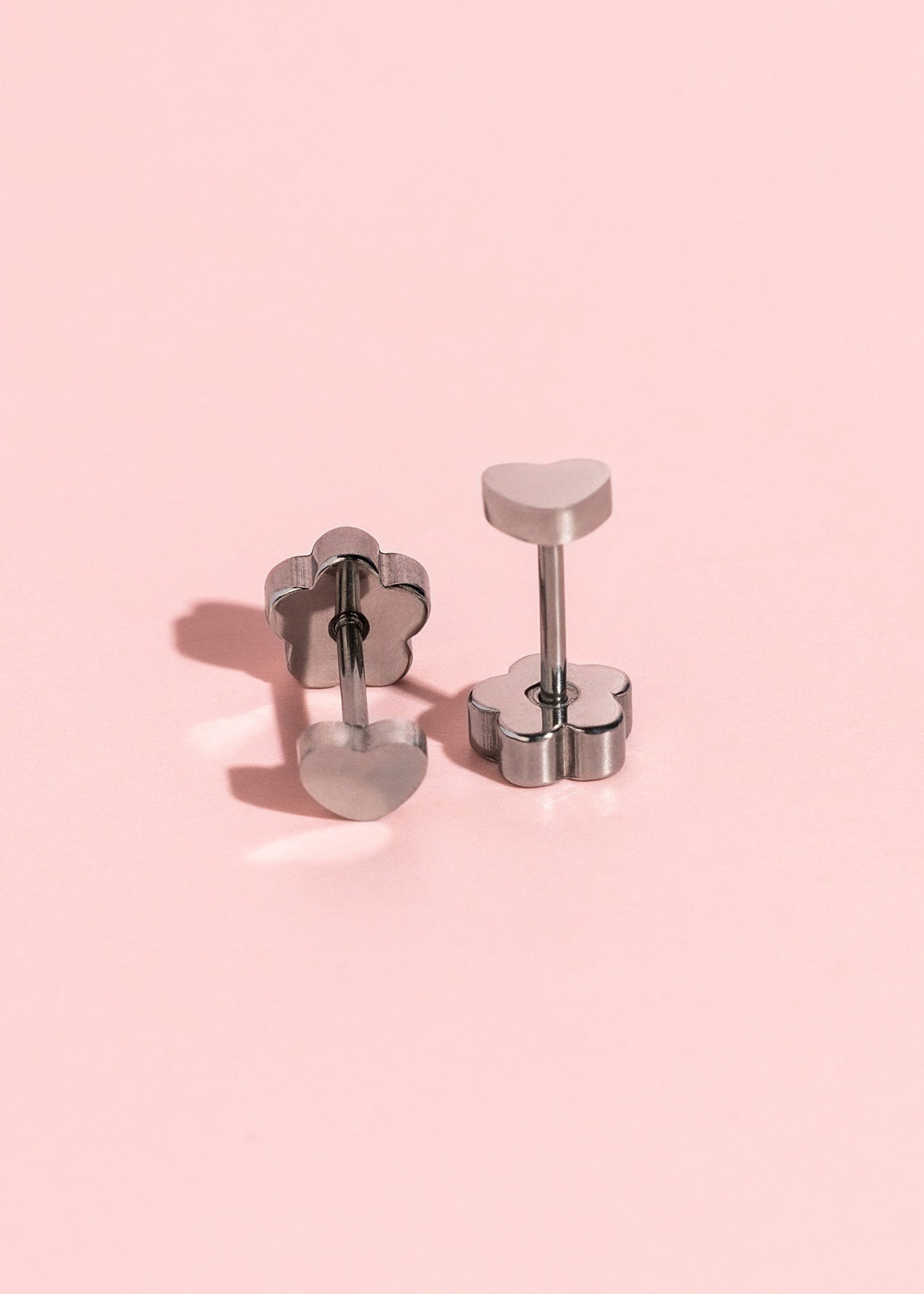 Tiny Silver Classic Heart