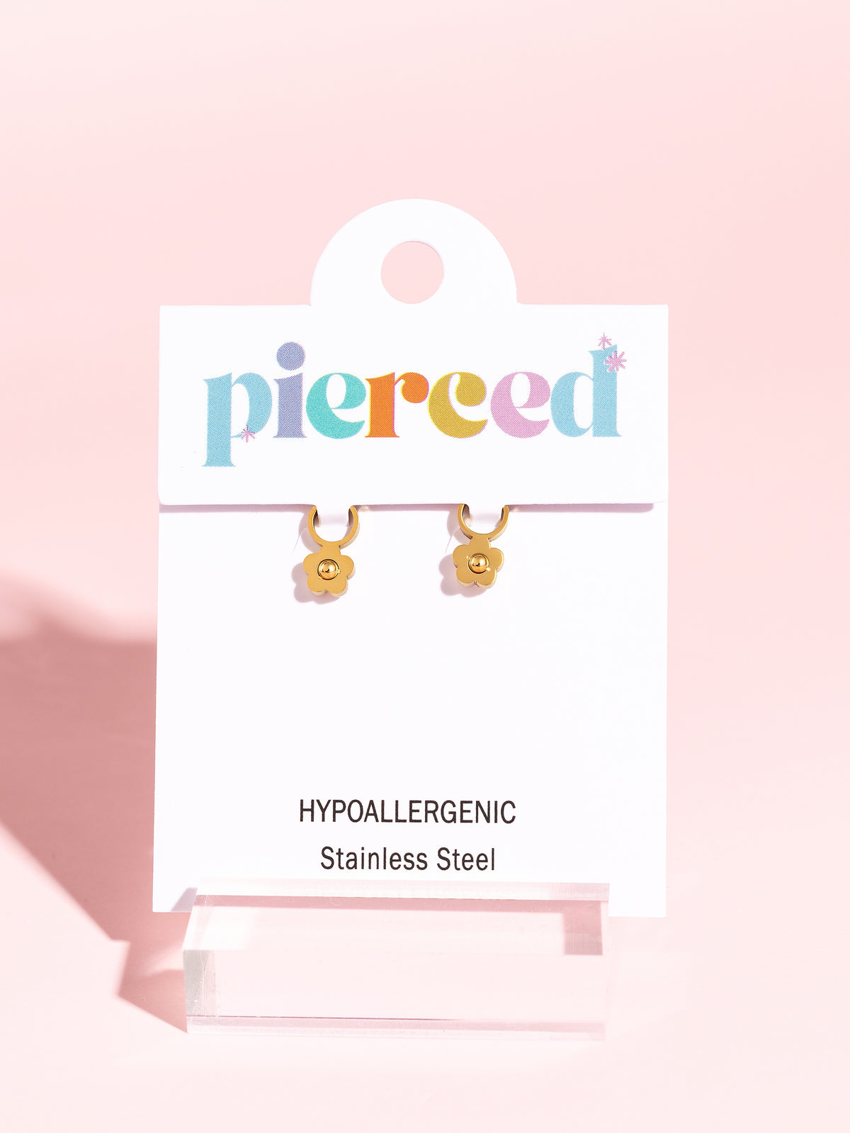 Tiny Classic Flower Charm