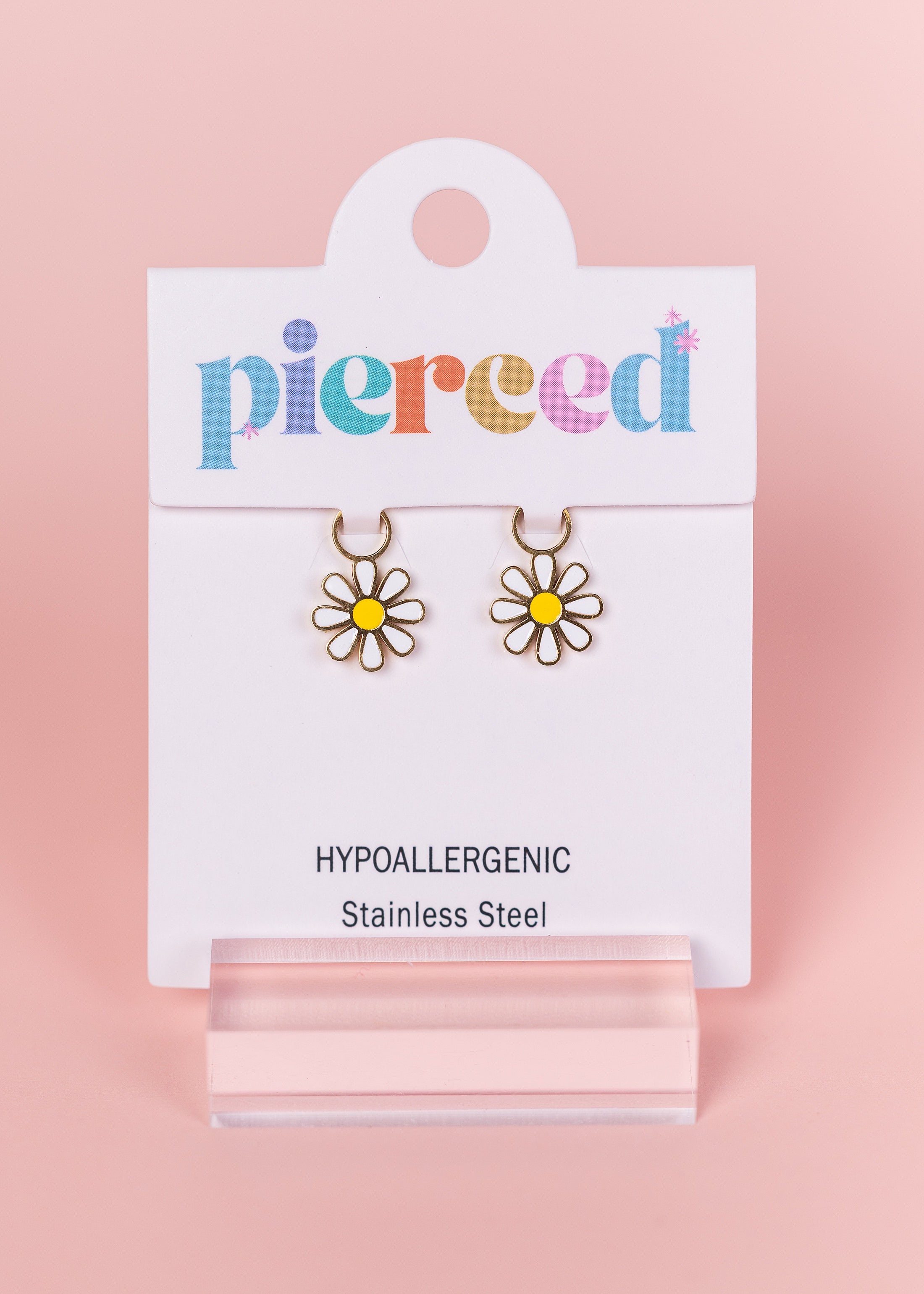 White Daisy Charms