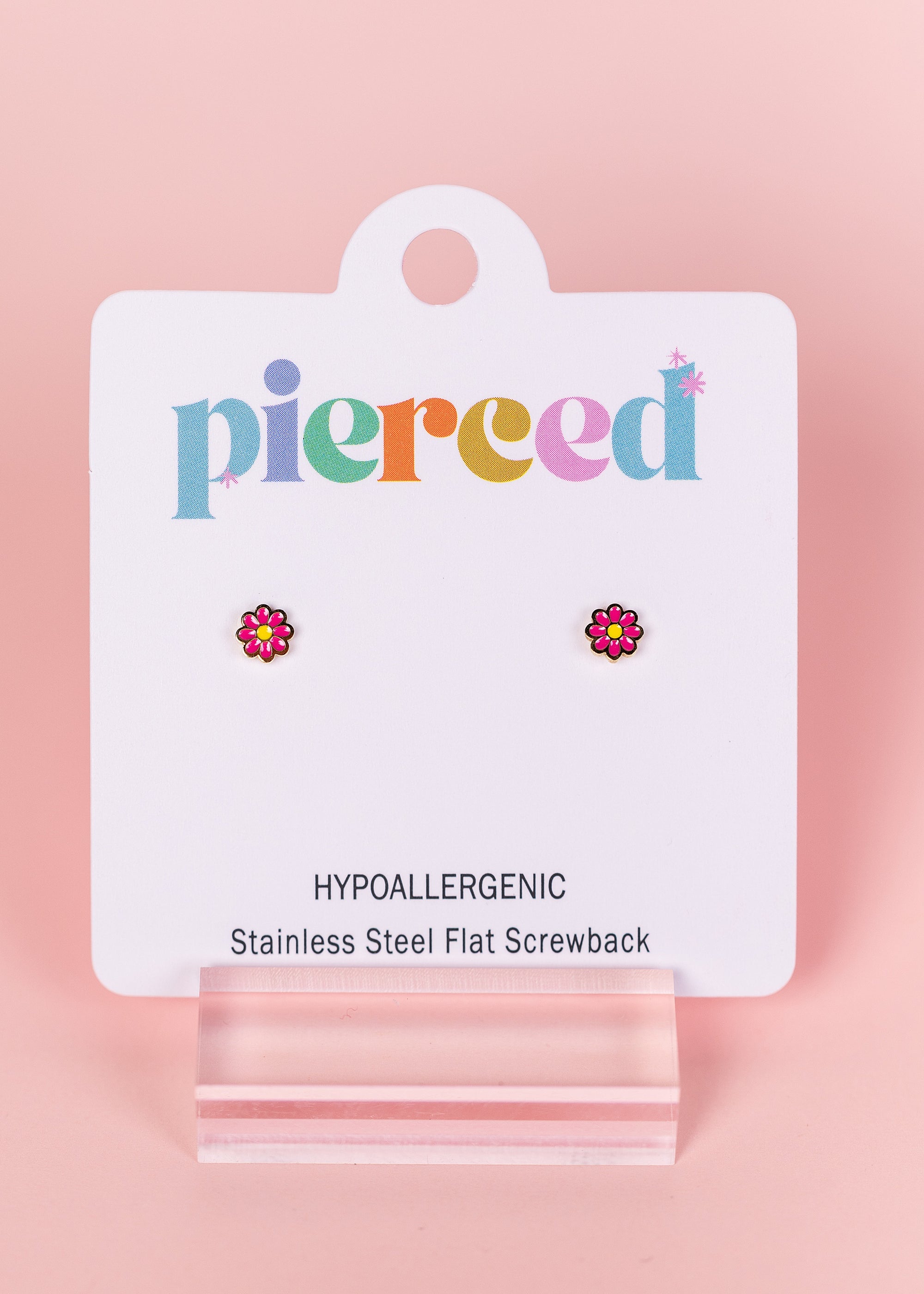 Tiny Hot Pink Daisy