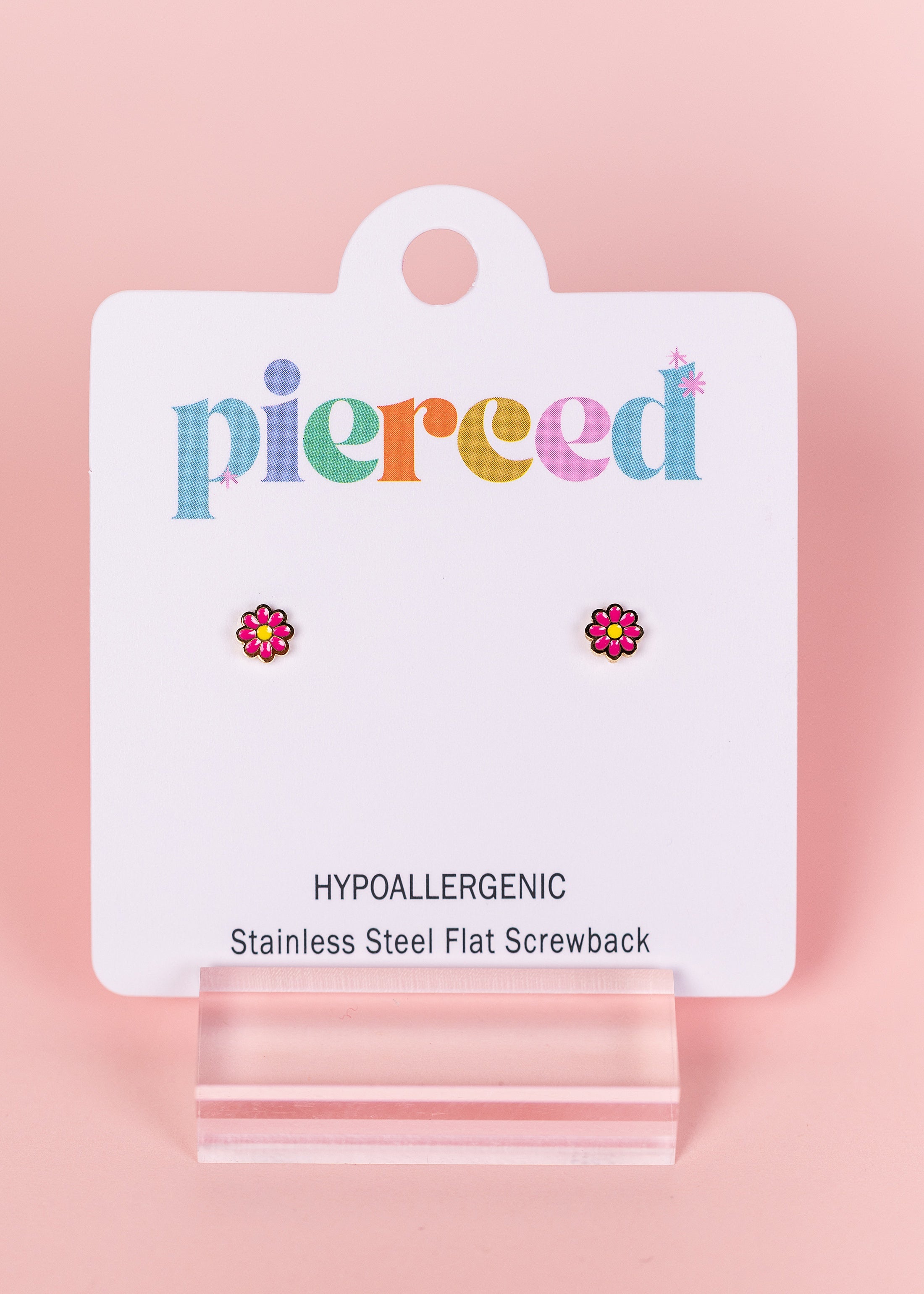 Tiny Hot Pink Daisy
