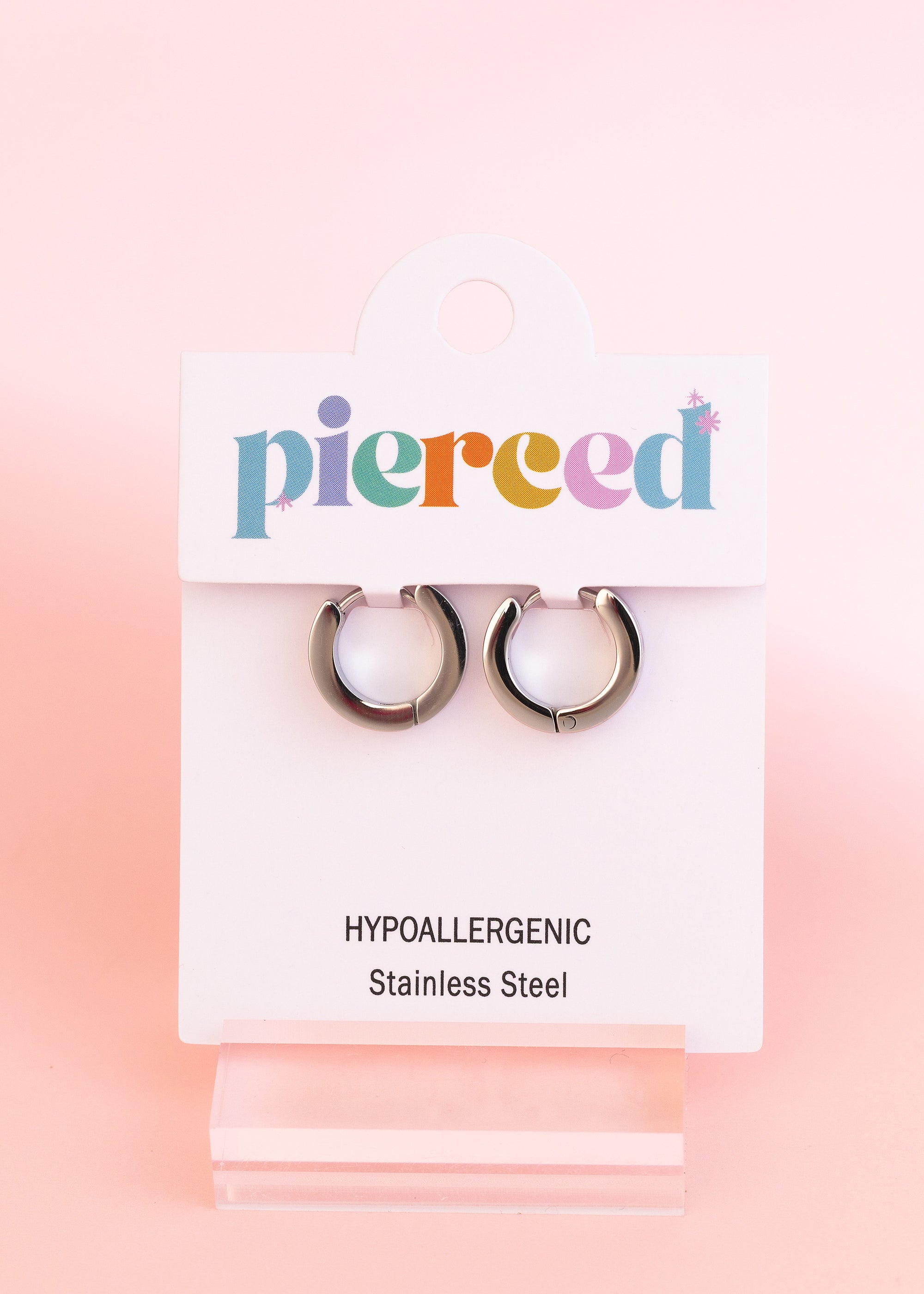 Silver Lilac Checkered Huggies