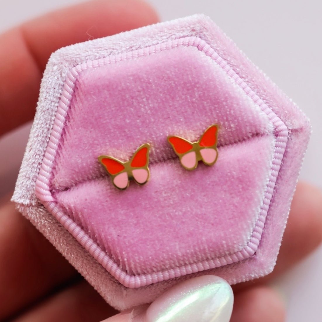 Butterfly Colorblock - Pierced Co