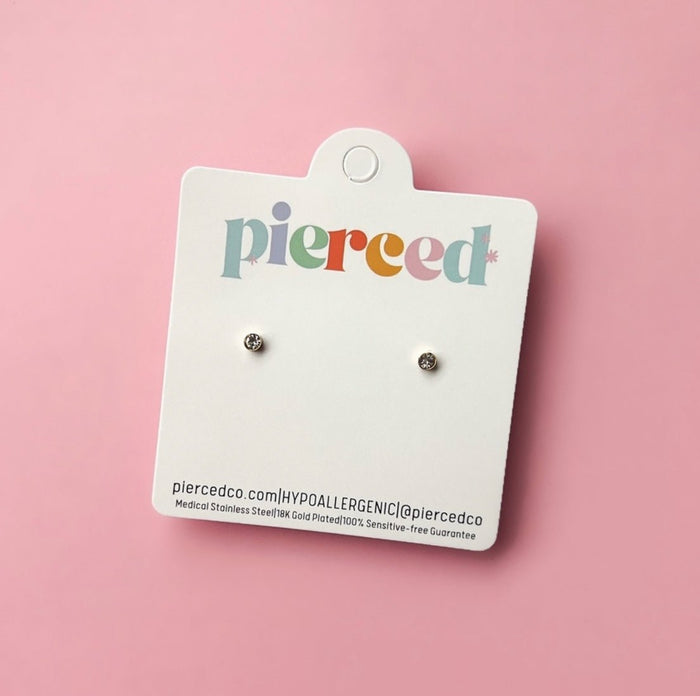 Tiny Diamond - Pierced Co