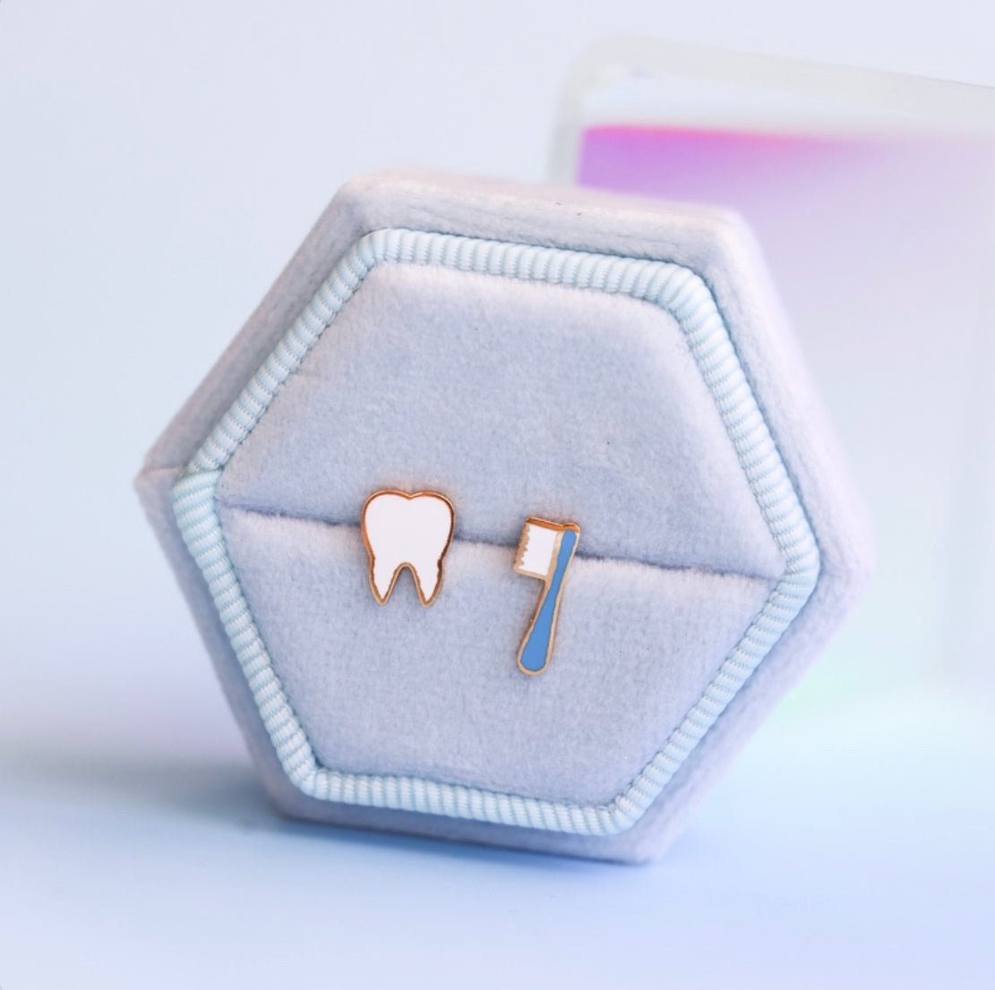 Tooth & Toothbrush - Pierced Co