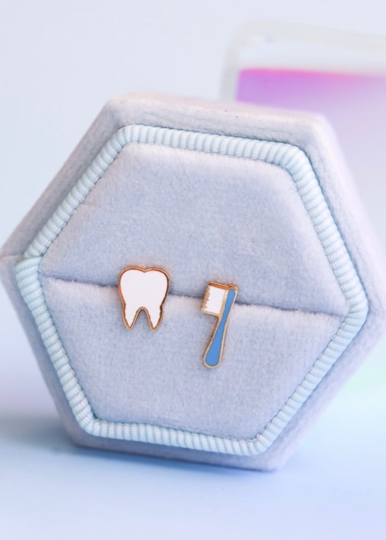 Tooth & Toothbrush - Pierced Co